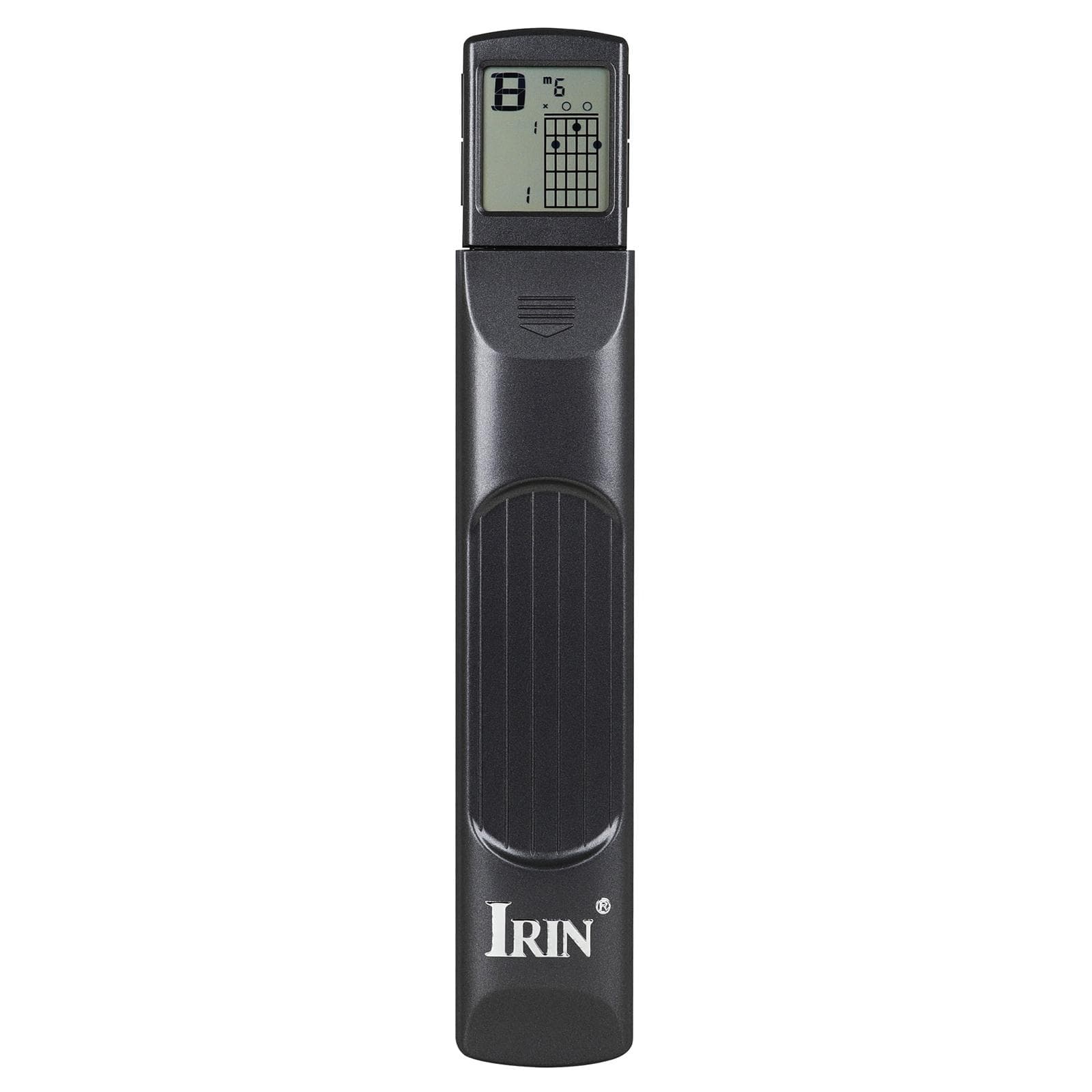 IRIN Pocket Guitar Chord Trainer 6 Fret Portable Practice Tool with Chord Name Fingering Chart black
