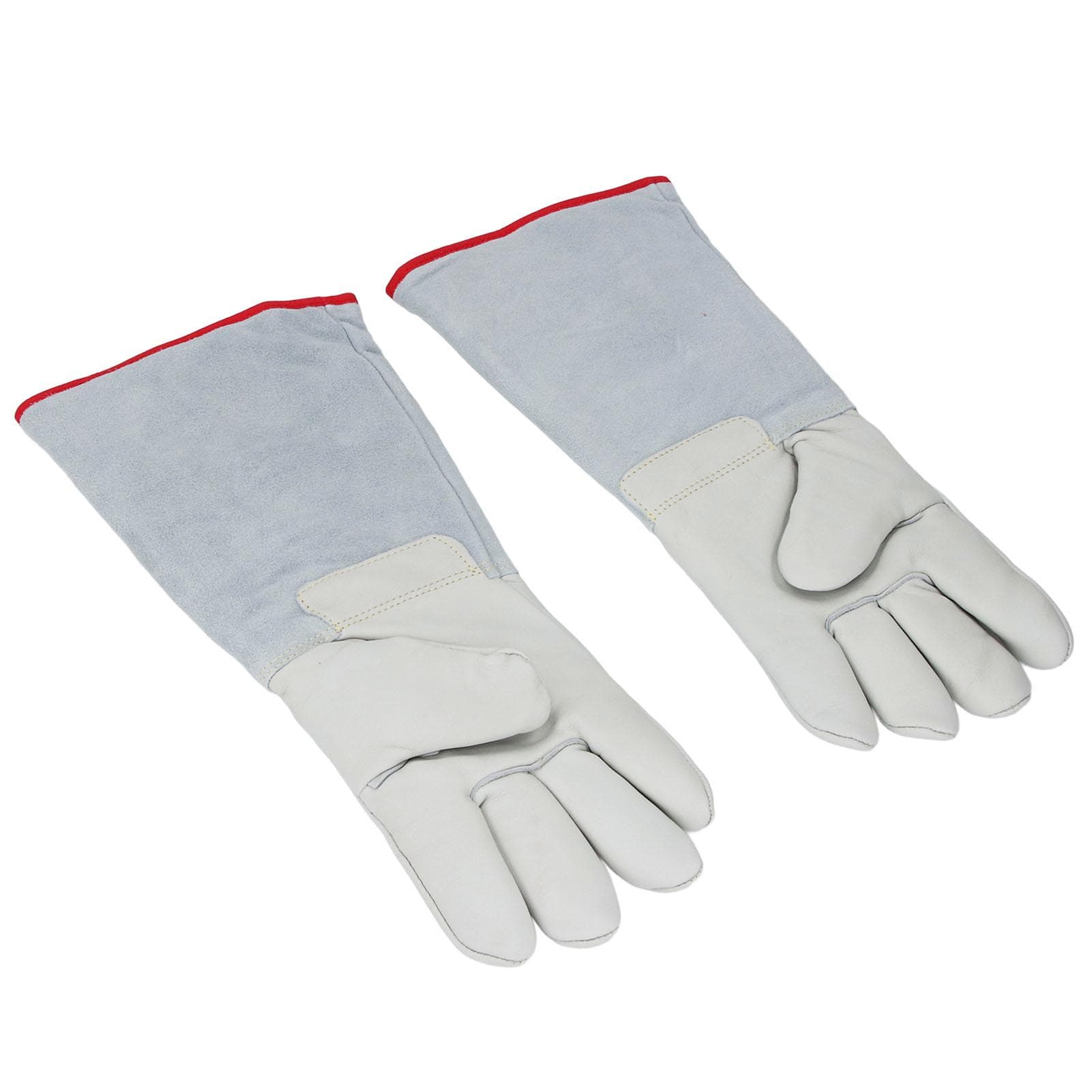 1 Pair Antifreeze Gloves 40cm LN2 Protective Gloves for Dry Ice Handling Liquid Nitrogen Cold