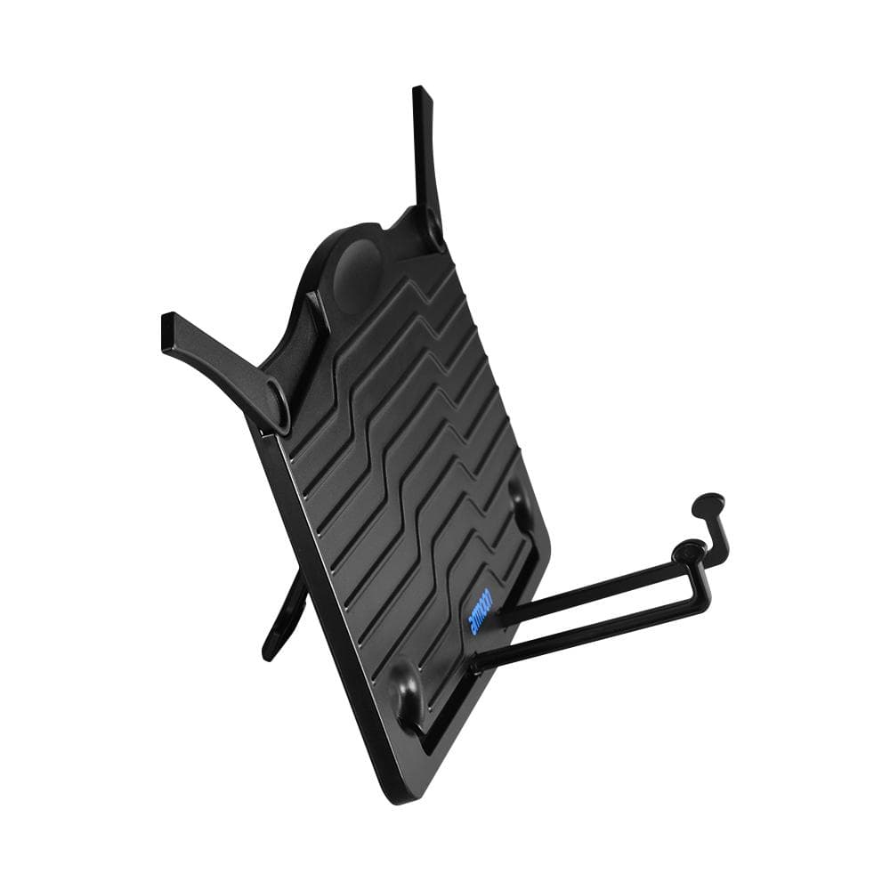 Ammoon Mini Desktop Music Stand Portable Cookbook Tablet Smartphone Book black