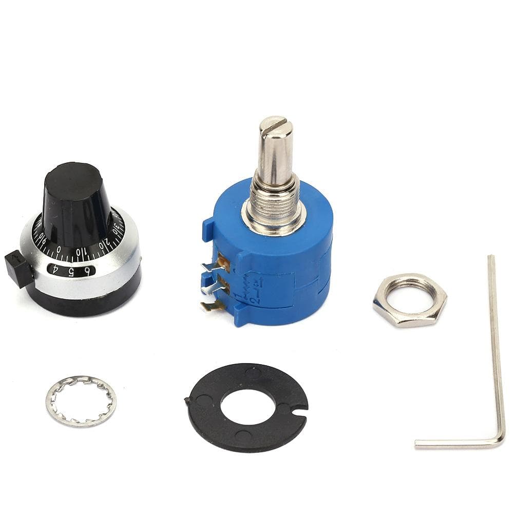 3590S2202L 2K ohm Precision Multiturn Potentiometer Adjustable Resistor Rotary Knob