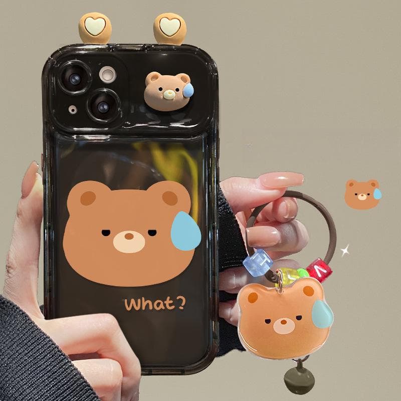 Applicable To Apple 15promax Mobile Phone Case IPhone 14/13 Frog Doll Pendant Xr/xs Flip Mirror 12 iphone 16 promax