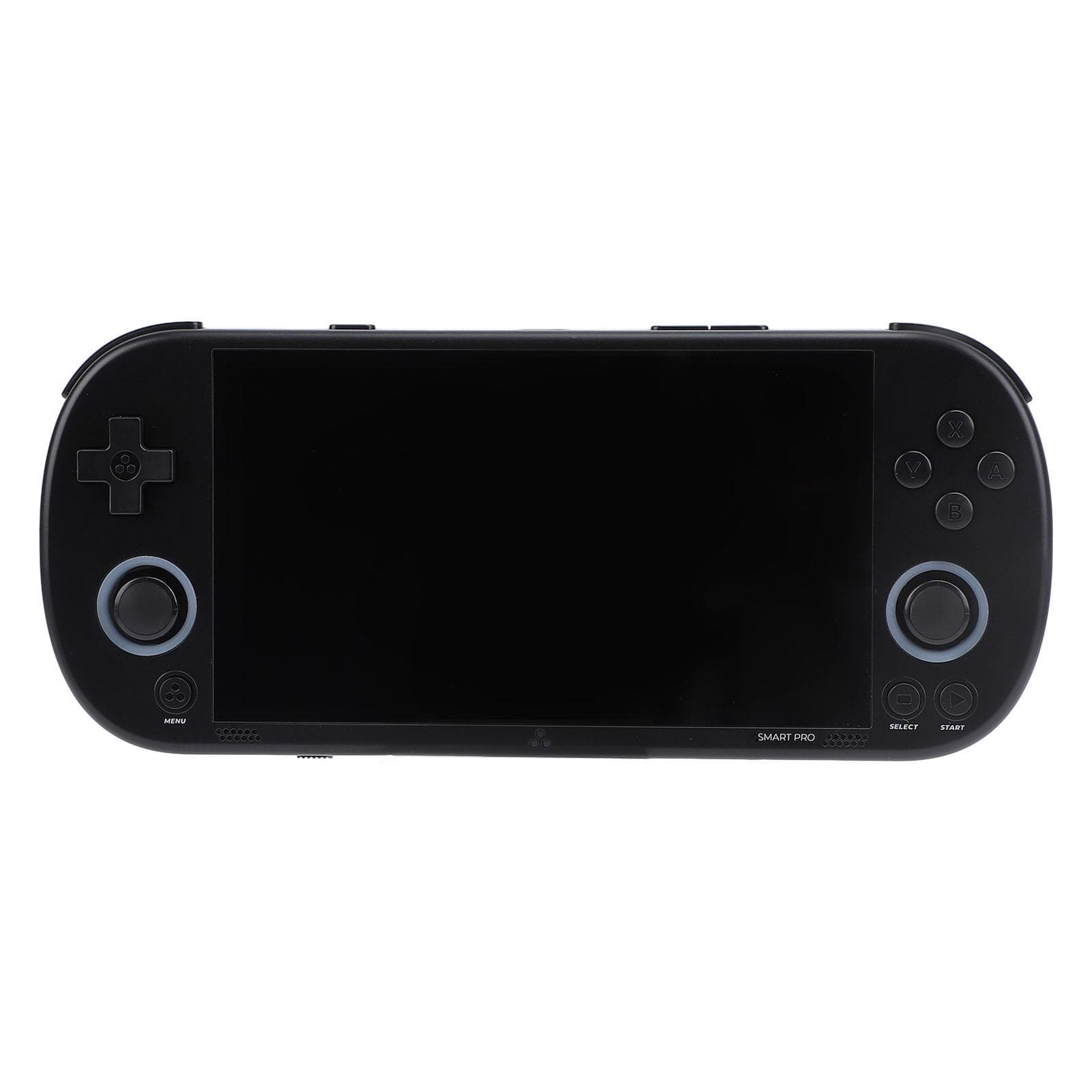 Handheld Game Console 4.96 Inch IPS Screen 9000+ Games Built in 64G Memory Card A133P Processor black