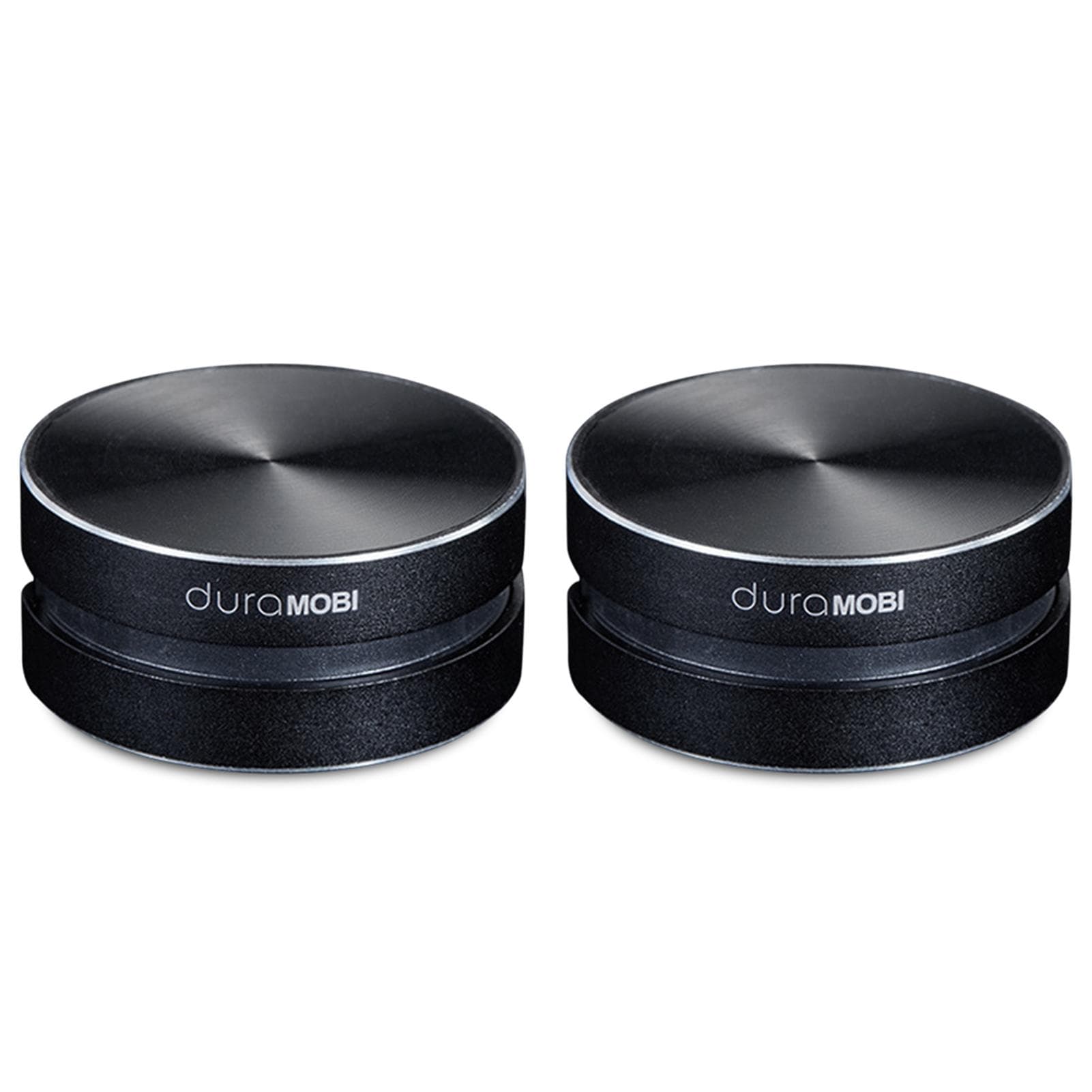 Wirelessly BT Speaker Bone Conduction Speakers Mini Portable Loud Stereo Sound Built-in Mic 2 pack black