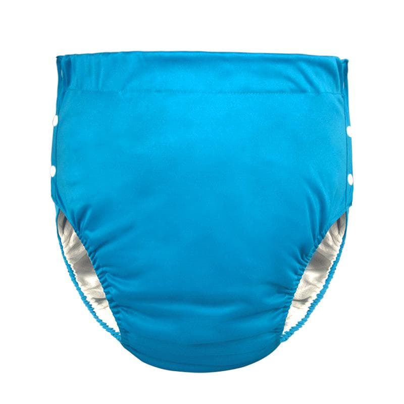 Waterproof Leak-Proof Incontinence Underwear for Elderly - Nursing Home Diaper Pants with Inner Seam Urine Pad. XL (Waist 2-2.6 ft)