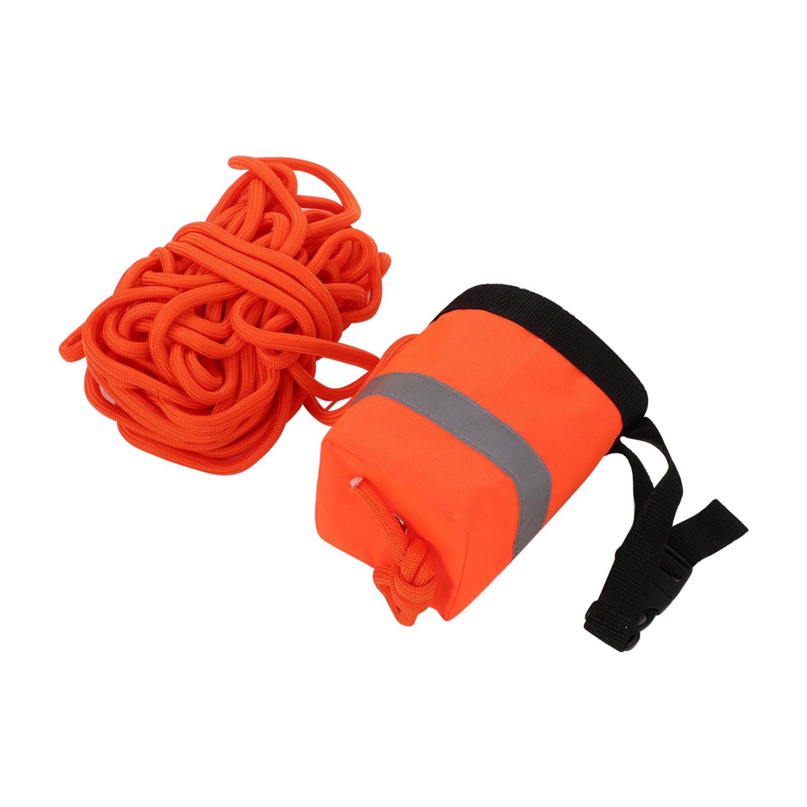 Throw Rope Bag Life Saving Reflective Rope Water Floating Bag Saving Equipment for Water Sports
