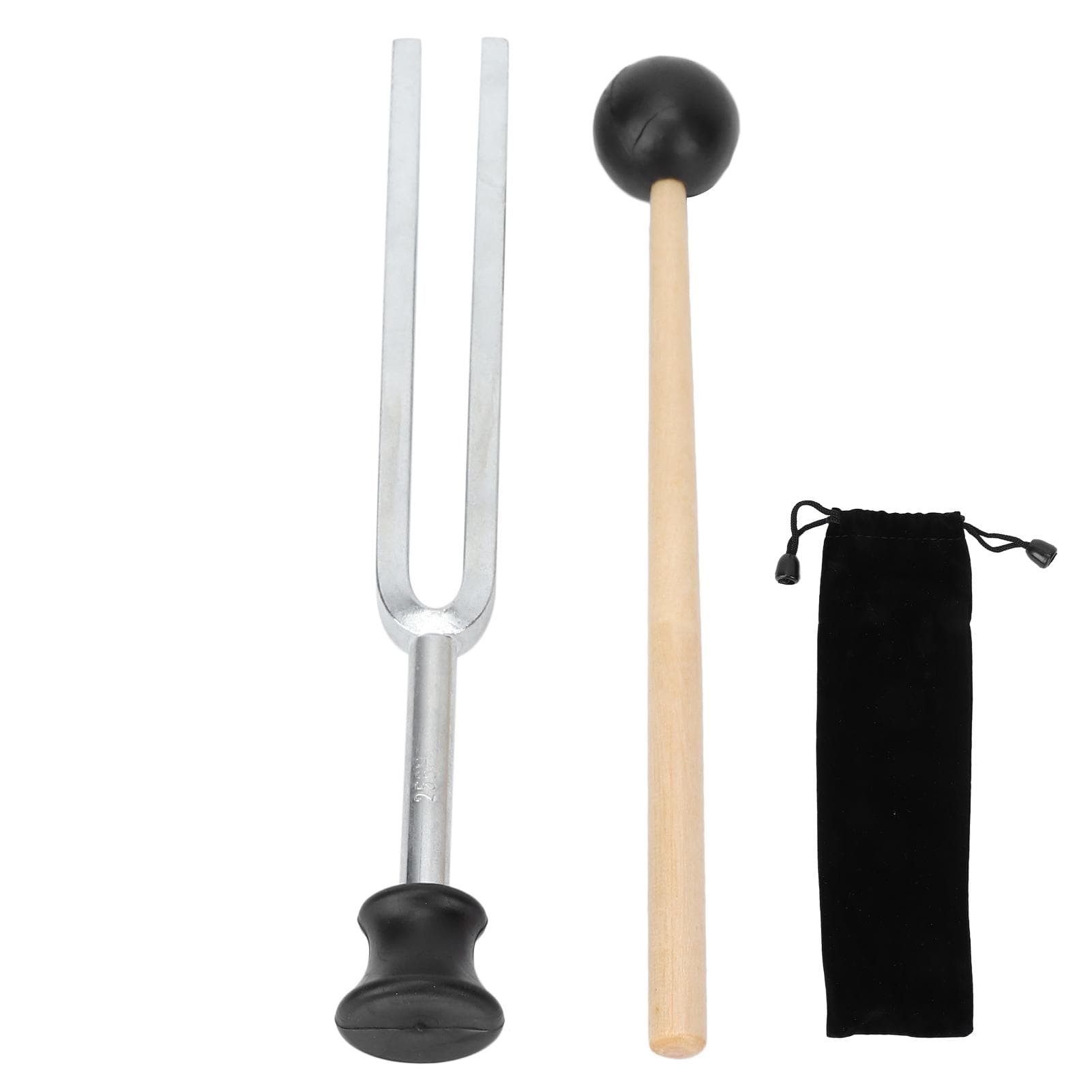 Tuning Fork Virbration Experimental Instrument Musical 256Hz Stainless Steel Resonant Tuning Set