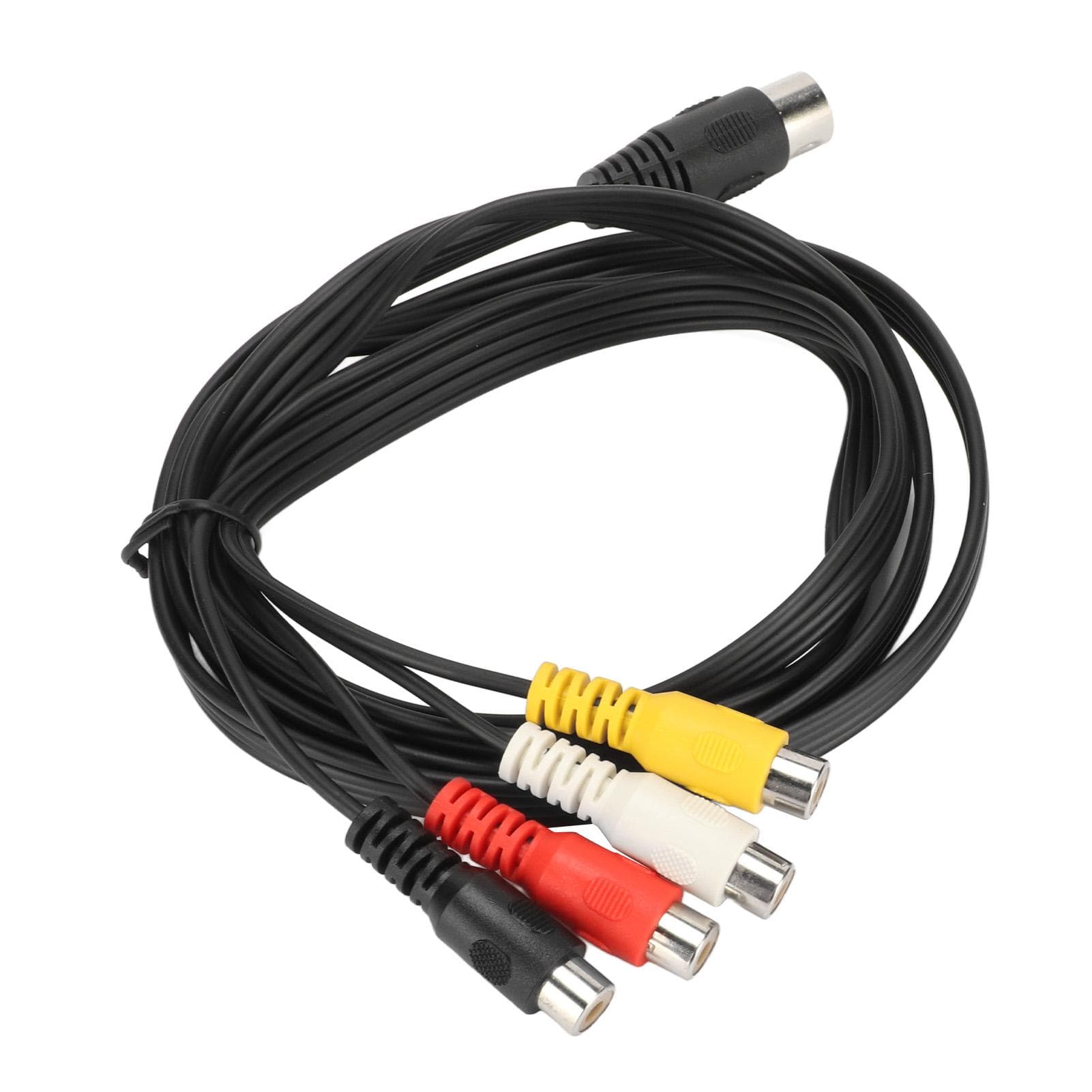 5 Pin Male Din to 4 RCA Female Cable Professional DIN 5 Pin to RCA Conversion Cord for CD Player