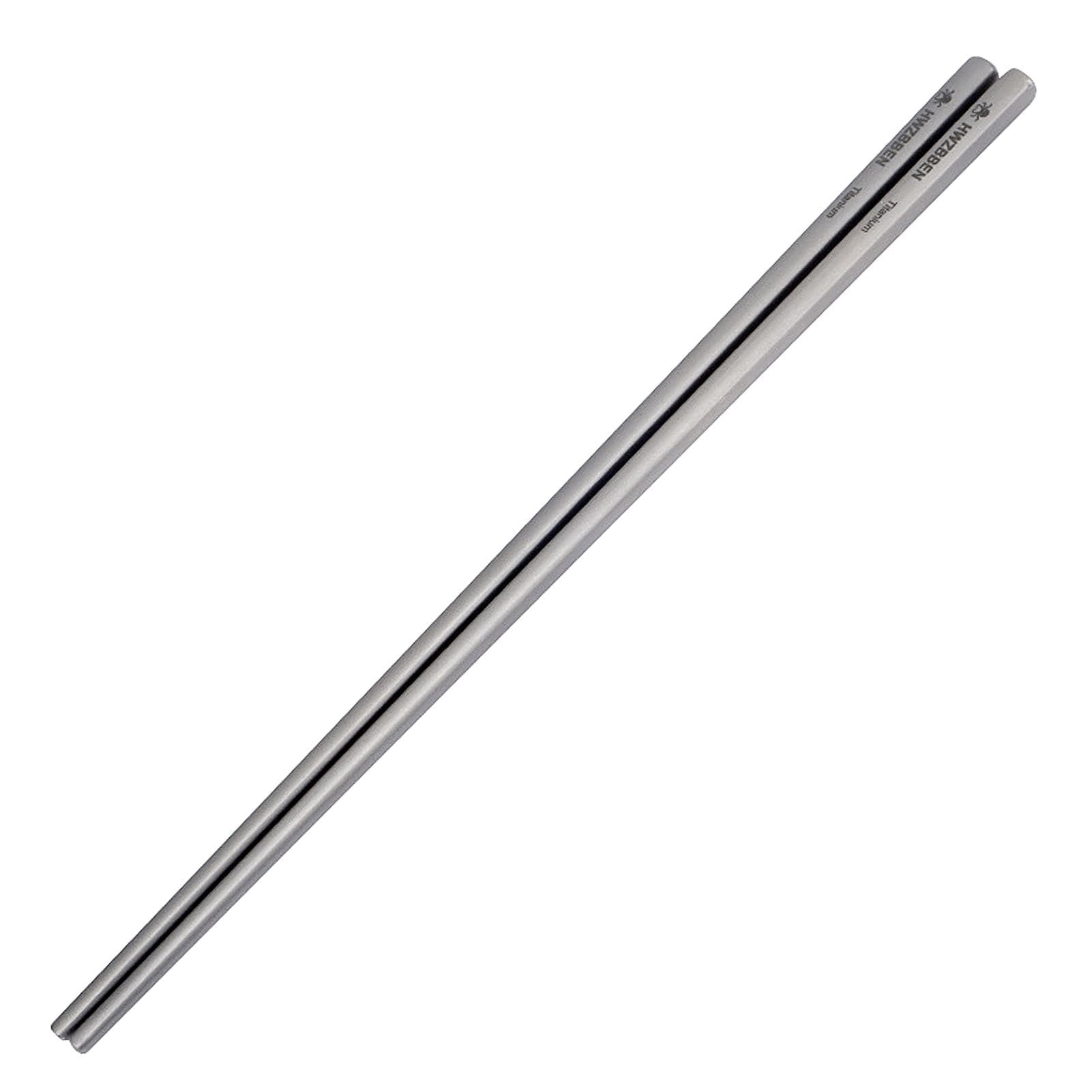 Lightweight Titanium Chopsticks / Fork/ Spoon for Noodles Rice Cutlery Cookware for Home Outdoor Camping Hiking Picnic silver
