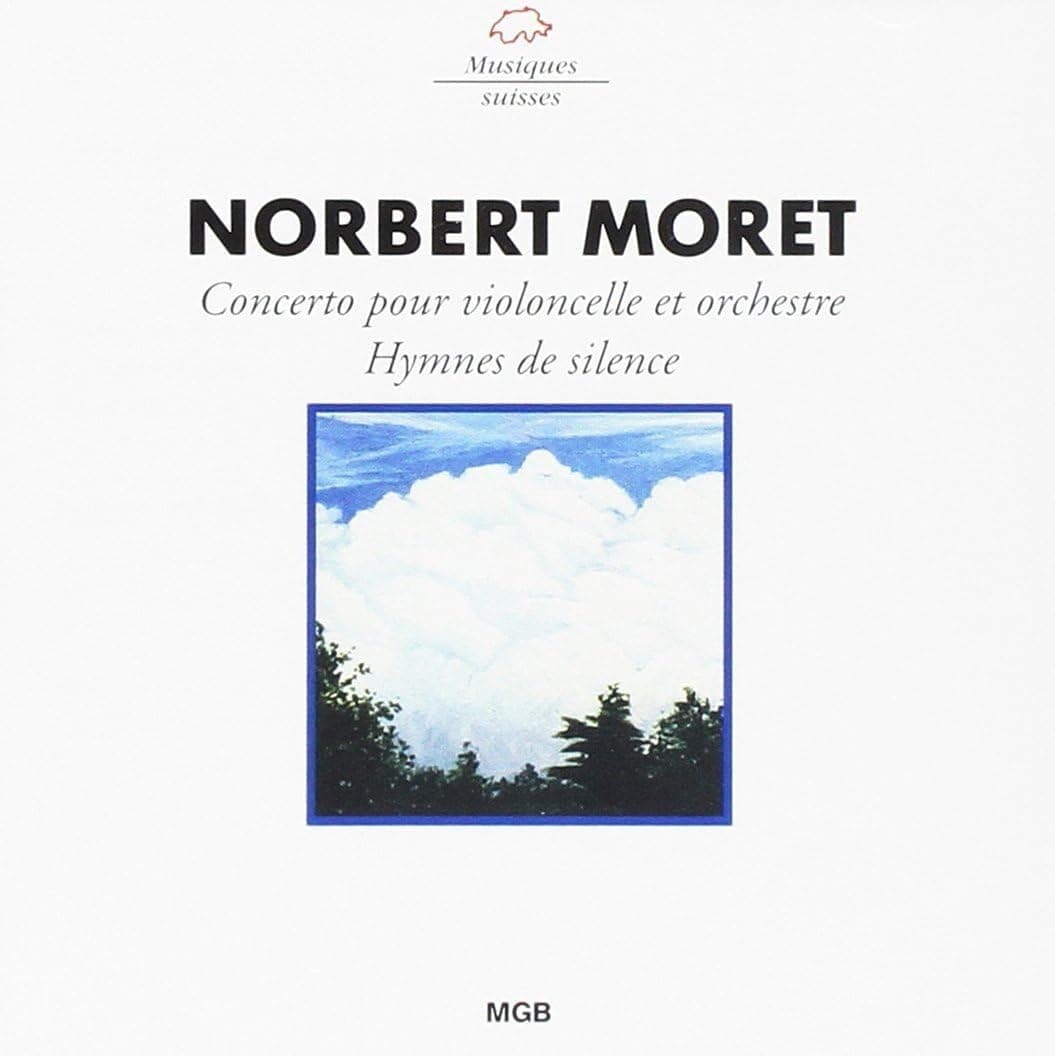 CD NORBERT MORET - Concerto Pour Violincelle Et Orches MGBCD6103 Musiques Suisse 1996 Switzerlan Classical Used