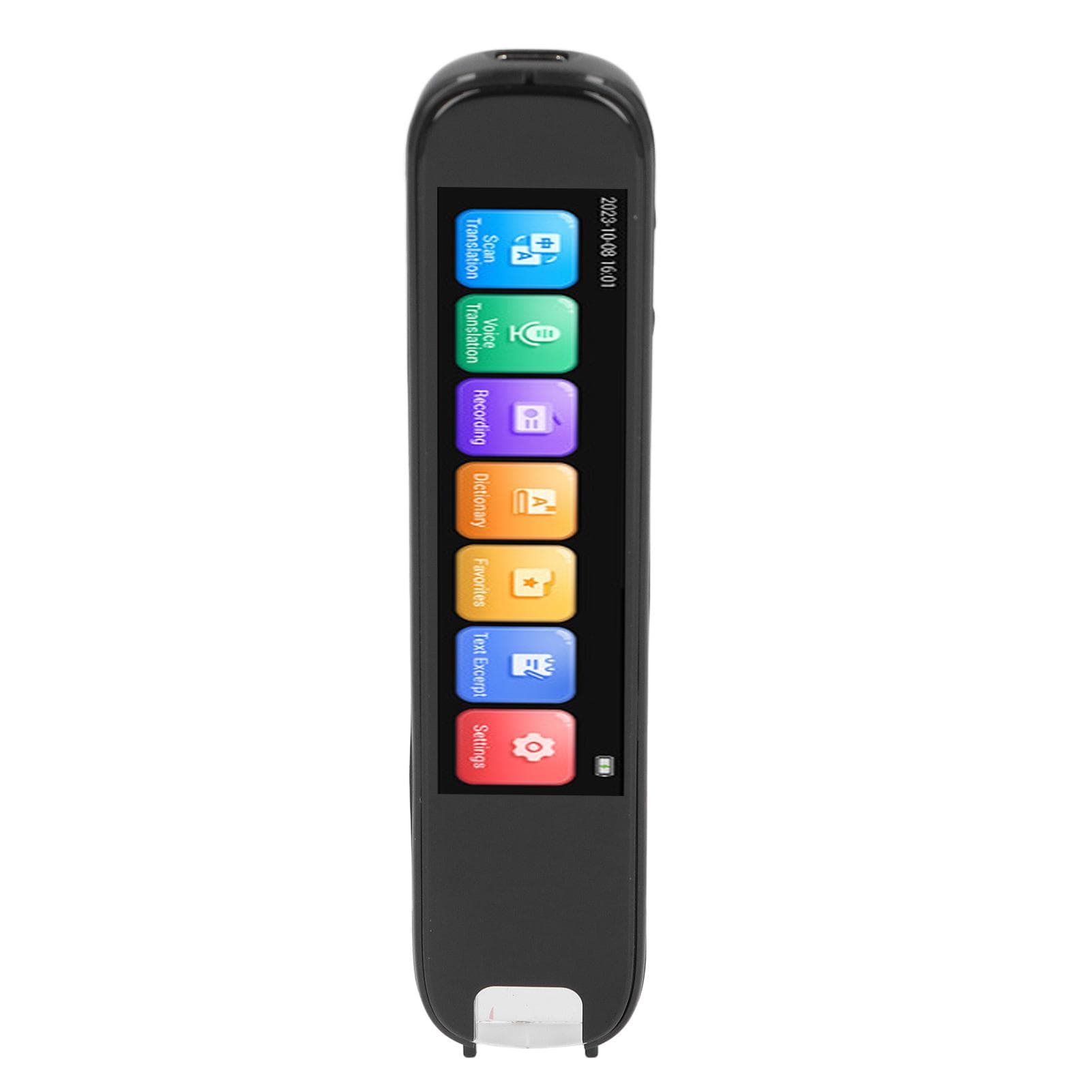 Scan Translator Pen 3.71 Inch Screen 112 Languages Translation Dictionary Pen for Business Travel