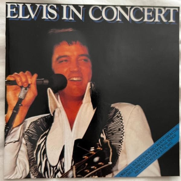 CD ELVIS PRESLEY - Elvis In Concert 74321146932 RCA, BMG Europe Rock Used