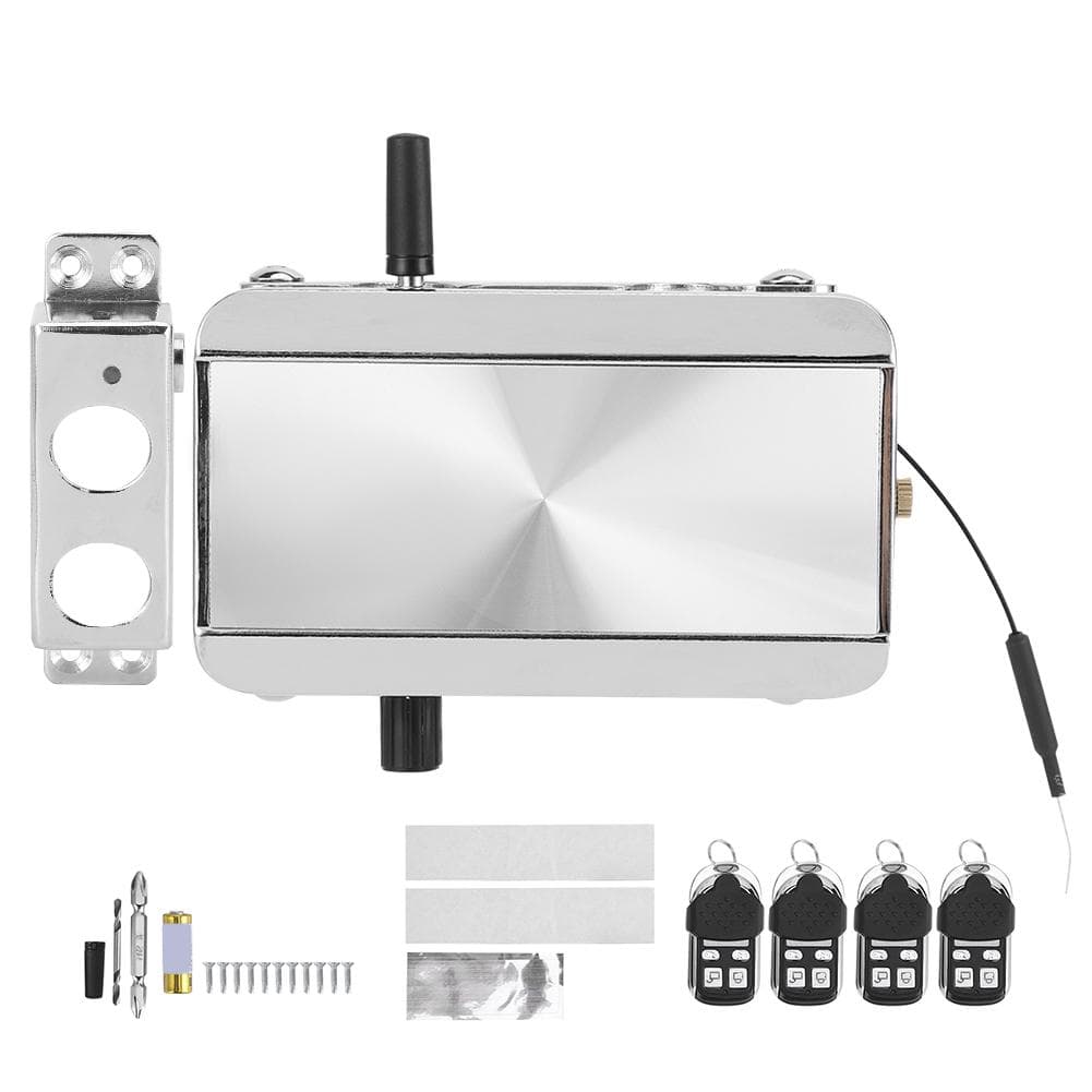 Smart Electronic Door Lock Kit 4 Remote Control Bluetooth Unlock Concealed Anti?Theft for Home