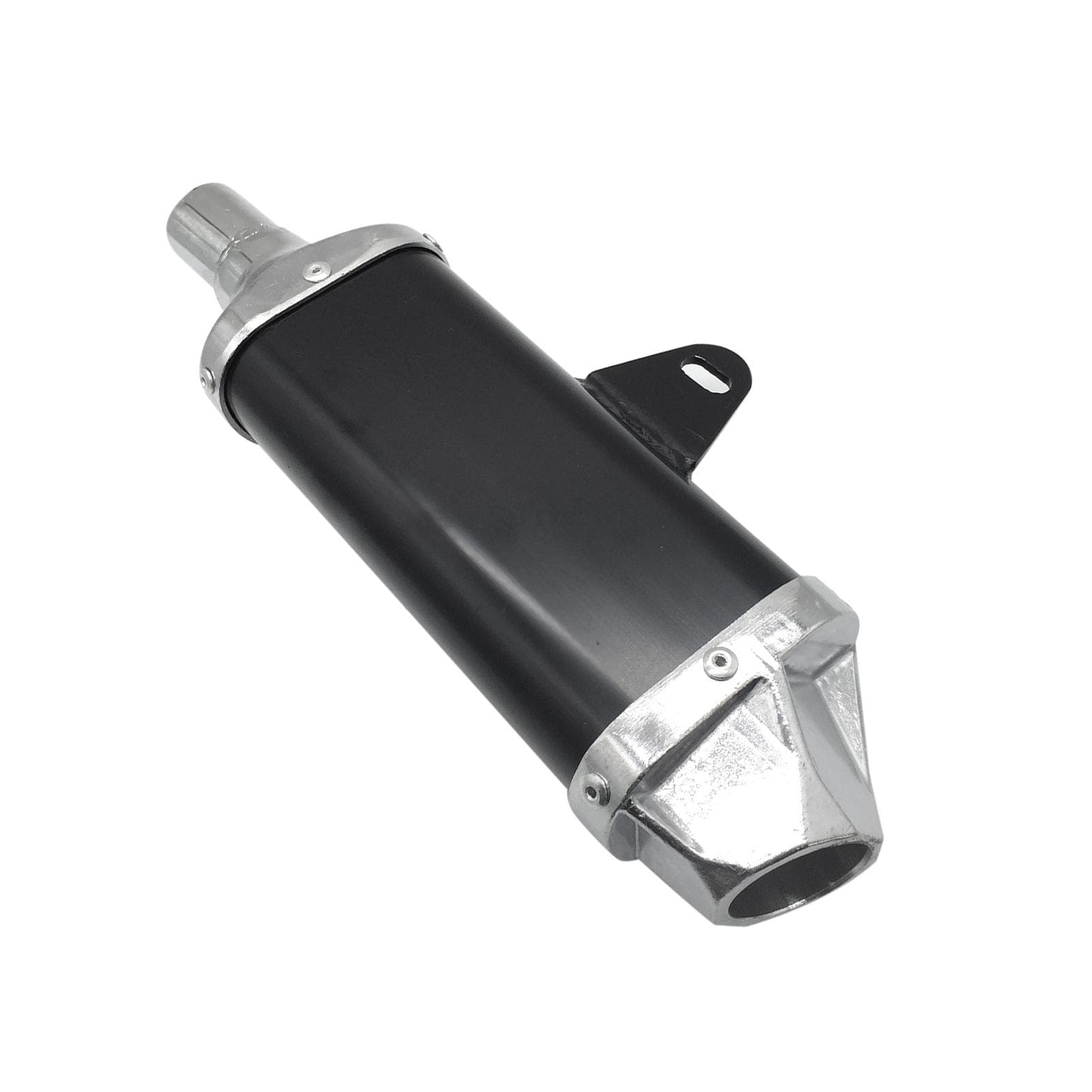28mm Exhaust Muffler Pipe Fit for Motorcycle Dirt Bike ATV Quad 50cc-150cc Black black