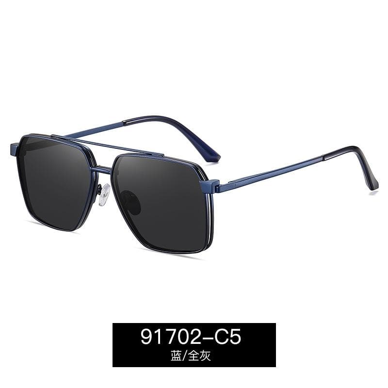 Magnetic Myopia Luxury Sunglasses Fashion Square Male Sun Glasses 2 in 1 Clip On Blue Light Blocking Anti Blue Light 0