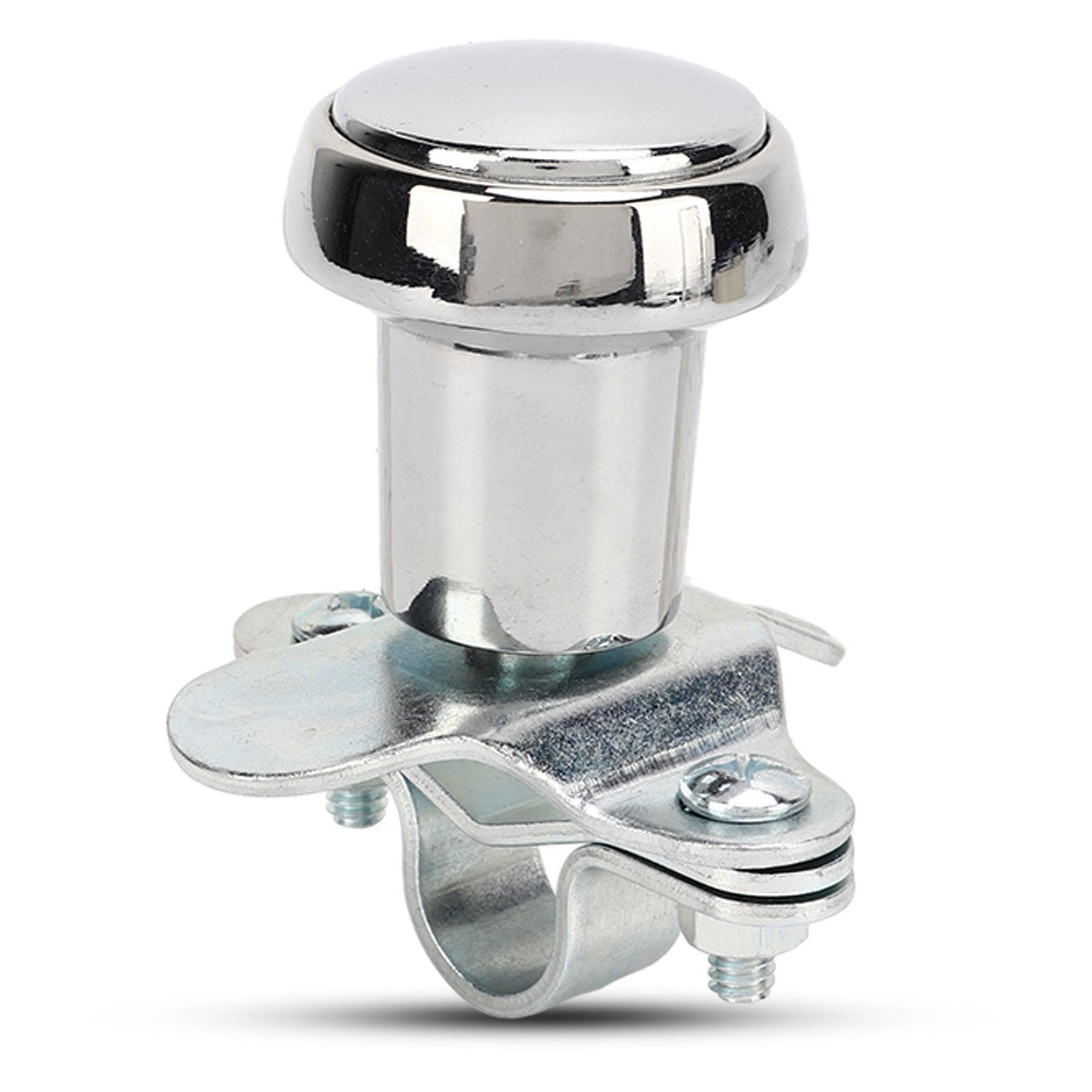 Steering Wheel Spinner Knob 70108 Turning Aid Ball Stainless Steel Chrome Plating Universal