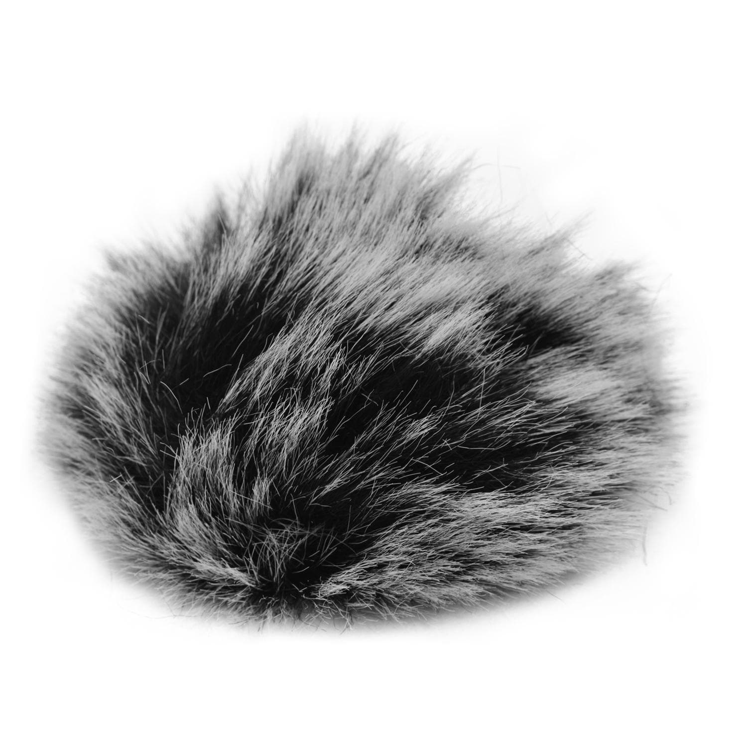 Andoer Clip-on Lavalier Microphone Windscreen Furry Windshield Mic Muff Compatible with Boya M1 and Other Most Lapel Microphones off white