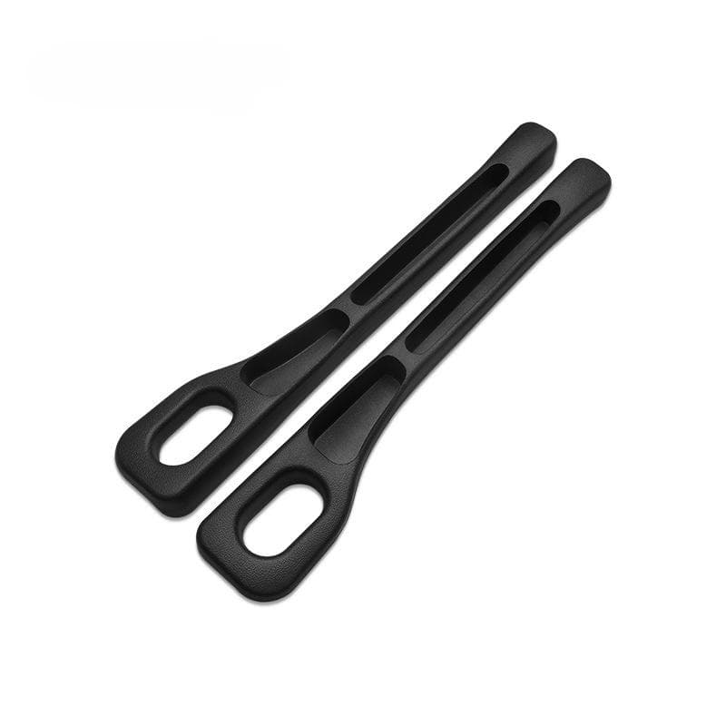 2Pcs Car Seat Gap Filler Seat Crevice Storage Box Bag Between Seats Console Organizer Decoration Interior Auto Accessories black