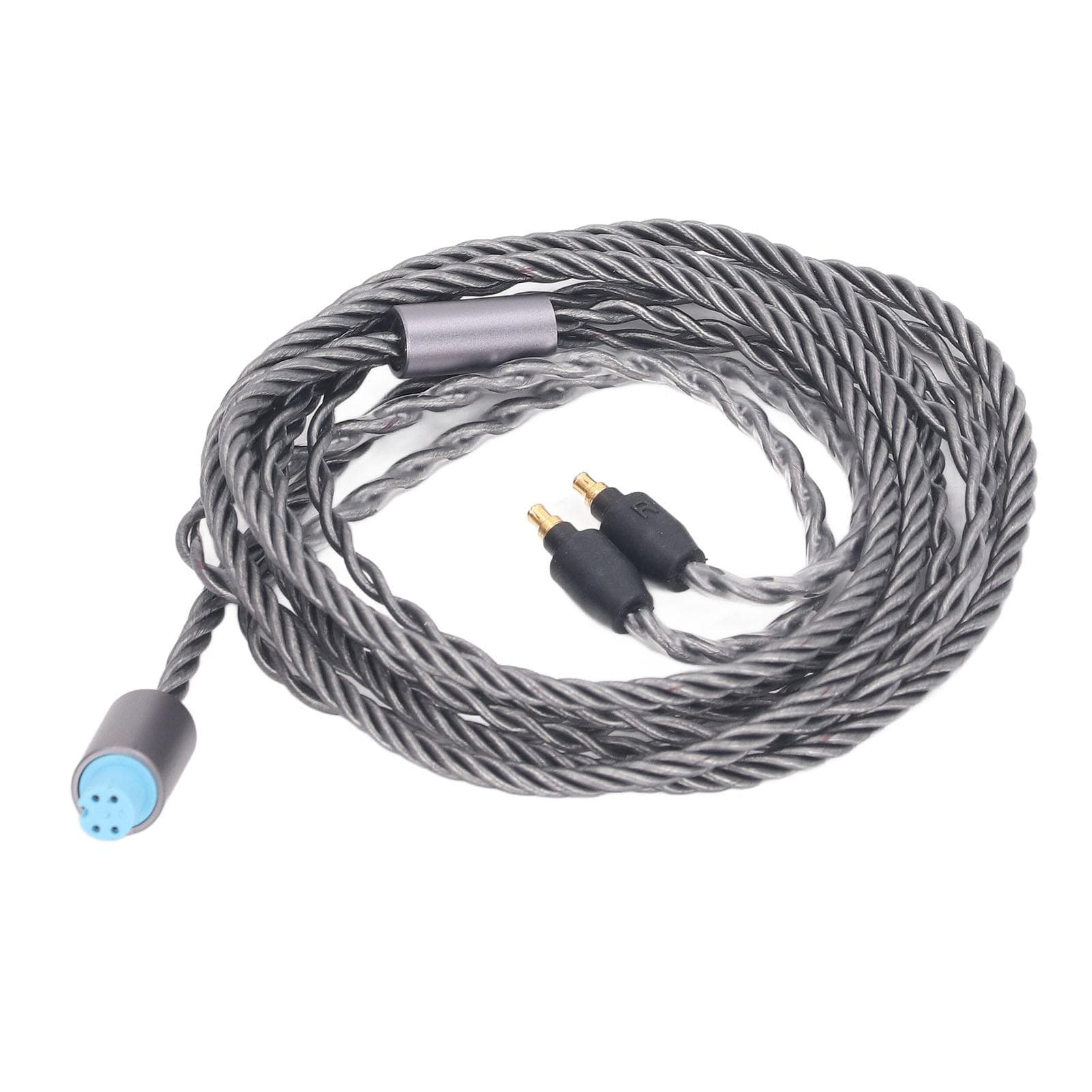 Replacement Sound Upgrade Cable 4 Core Silver Plated Copper with 3.5mm 2.5mm 4.4mm Plug for