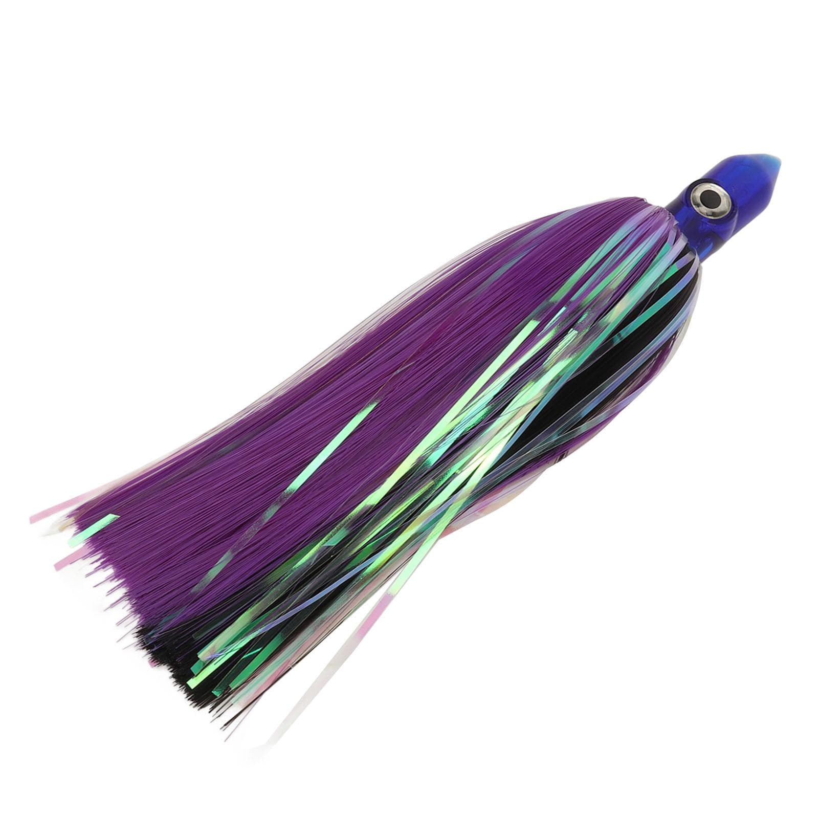 9.1in Octopus Skirts Fishing Lure Soft Fishing Lure Bait Acrylic Head Lifelike Swimming Action 3D