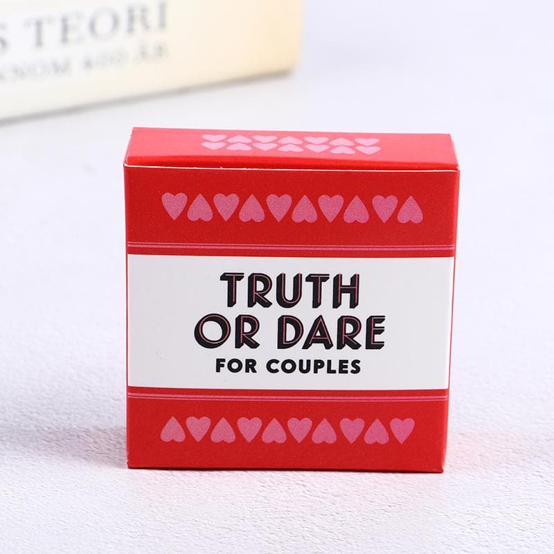 Mini Small Size Truth Or Dare For Couples Cards Games Lovers Board Game Supply