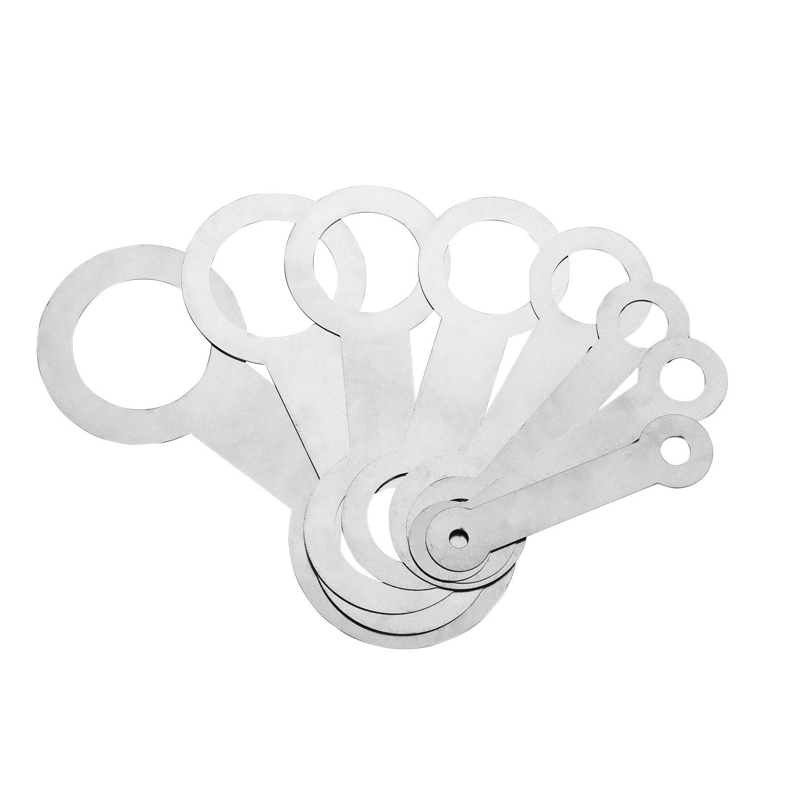 Saxophone Sound Hole Pad Leveling Tool Wind Instrument Maintenance Replacement Accessory 1 silver