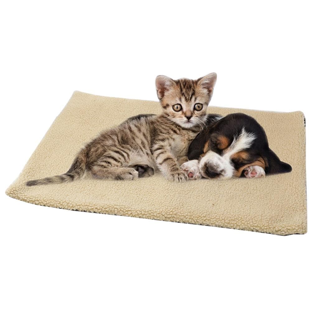 Pet Blanket Self Heating Blanket for Cats Dogs Heating Mat Warm Cozy Pet Blanket Bed Mat