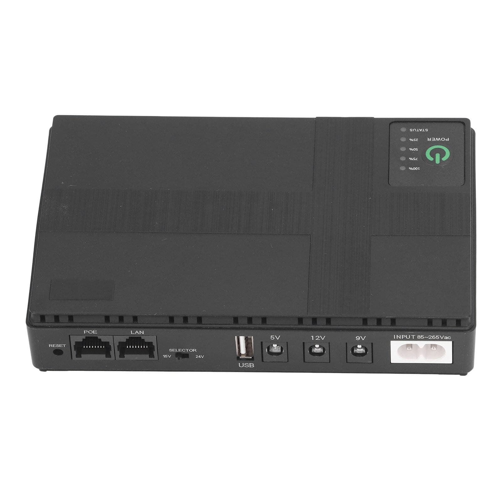 Uninterruptible Power Supply 8800mAh UPS 85?265V Input 5V 9V 12V POE 15V POE 24V Output for