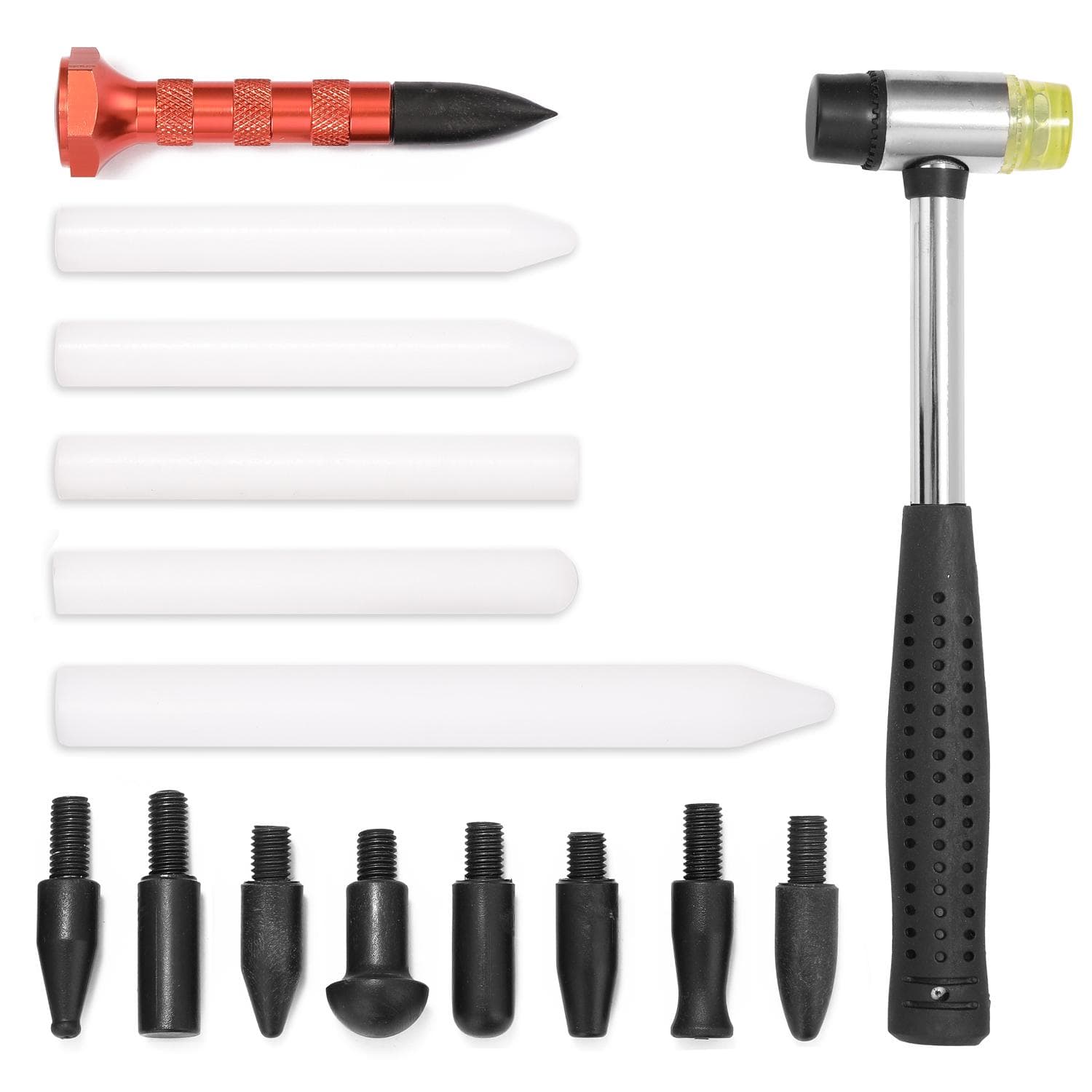 Paintless Dent Repairing Dent Removal Car Body Repairing Kit To Remove Dent Puller Auto Repairing multicolour