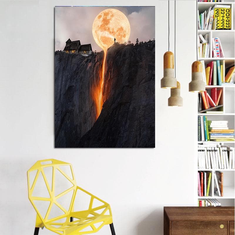 DINGPU 5D Diamond Painting Full Drill Diamond Embroidery Picture Of Rhinestone Handmade Home Decor 20X30CM