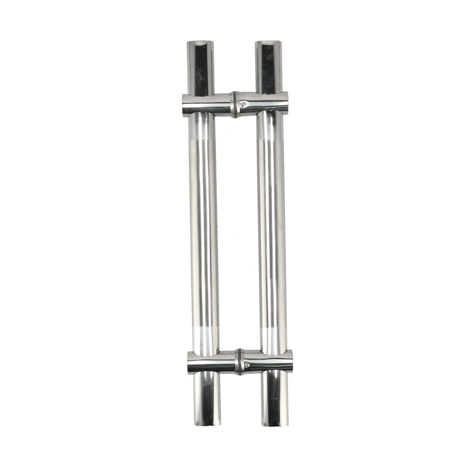 Push Pull Door Handle 304 Stainless Steel Glass Door Adjustable Handle for Hotel Hall