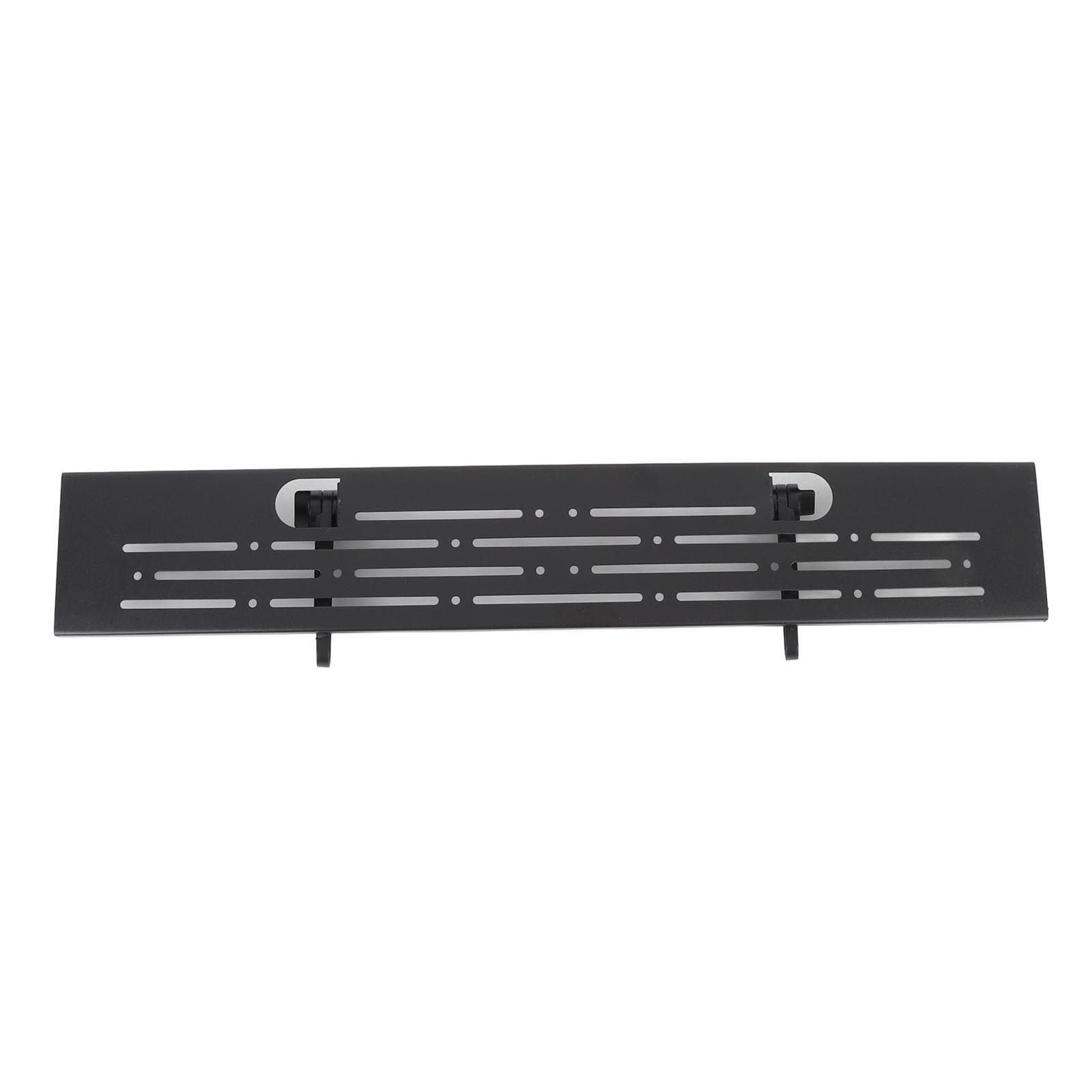 TV Top Shelf Steel Modern Look Space Saving Adjustable Computer Screen Floating Stand for Speaker