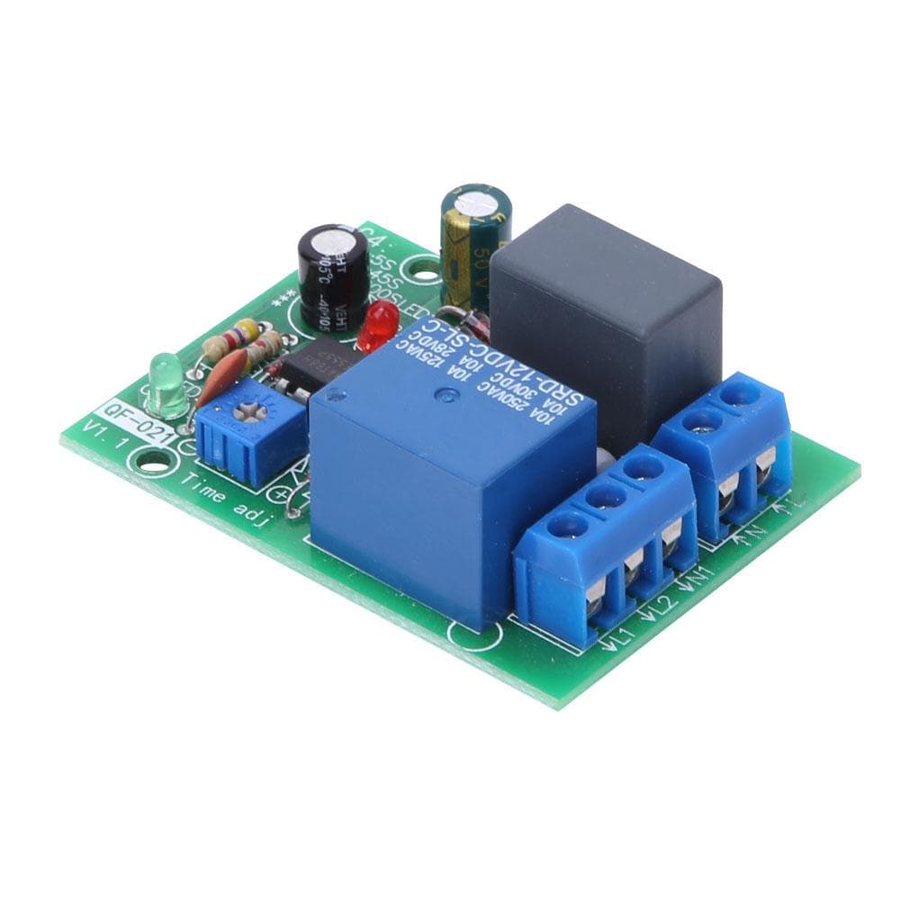 2PCS Time Delay Relay Module Industrial Control Elements for Monostable Circuit (100240V)