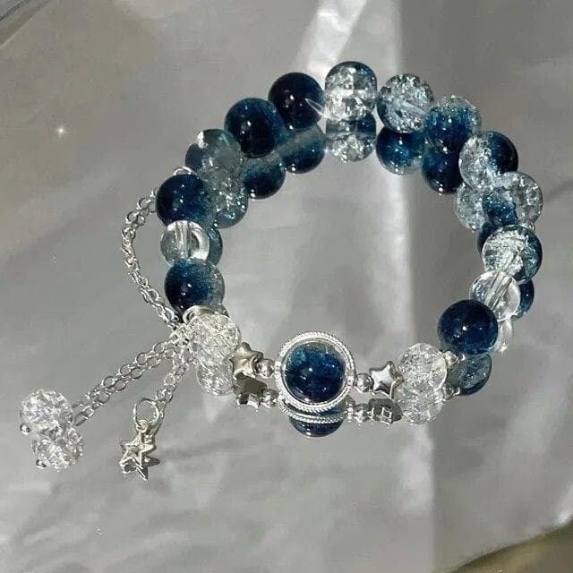 Galaxy Hanging Star Bracelet For Women Accessories