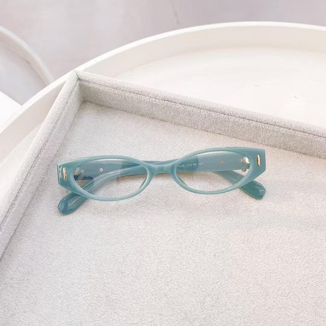 Vintage Oval Sunglasses for Women Men Anti Glare UV Protection Retro Style Holiday Travel Sun Glasses