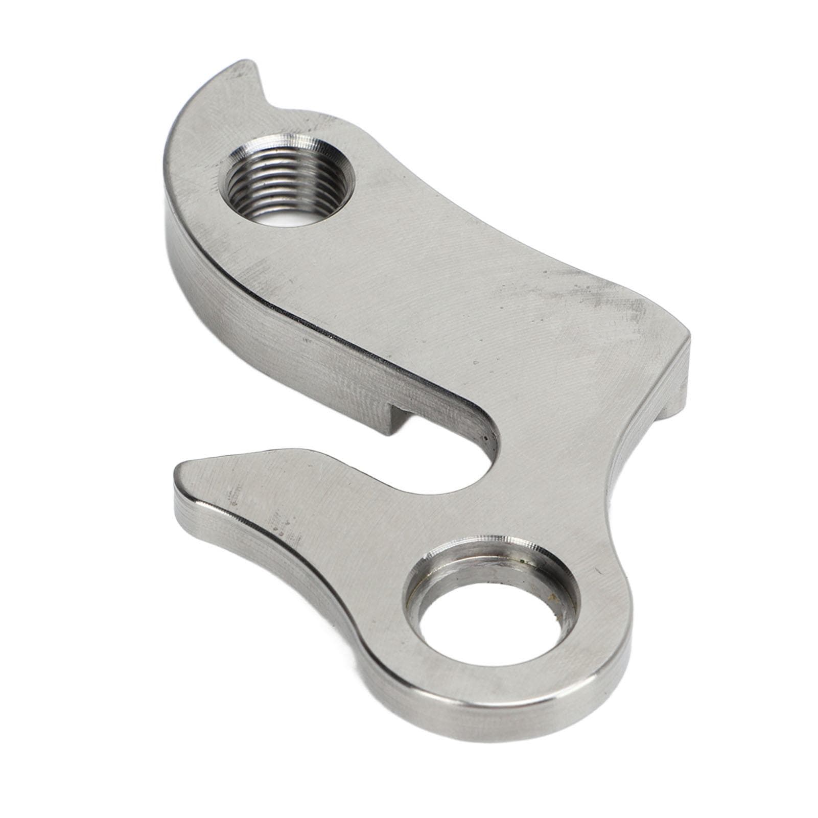 Bike Tail Hook with Screw Stainless Steel Bike Rear Derailleur Hanger for Mountain Road Bikes
