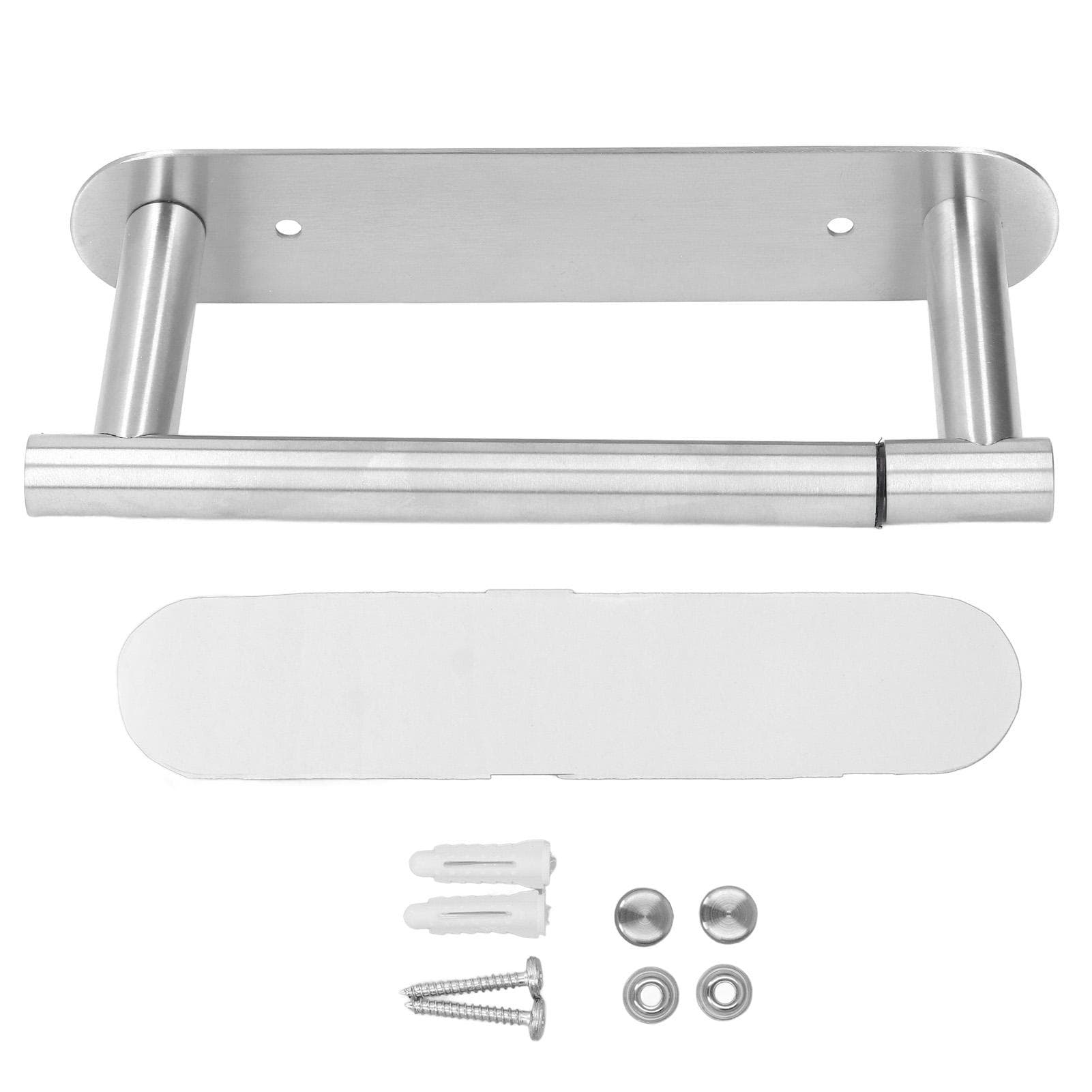 Toilet Paper Holder Multifunctional Rustproof 304 Stainless Steel Wall Mount Toilet Tissue Roll