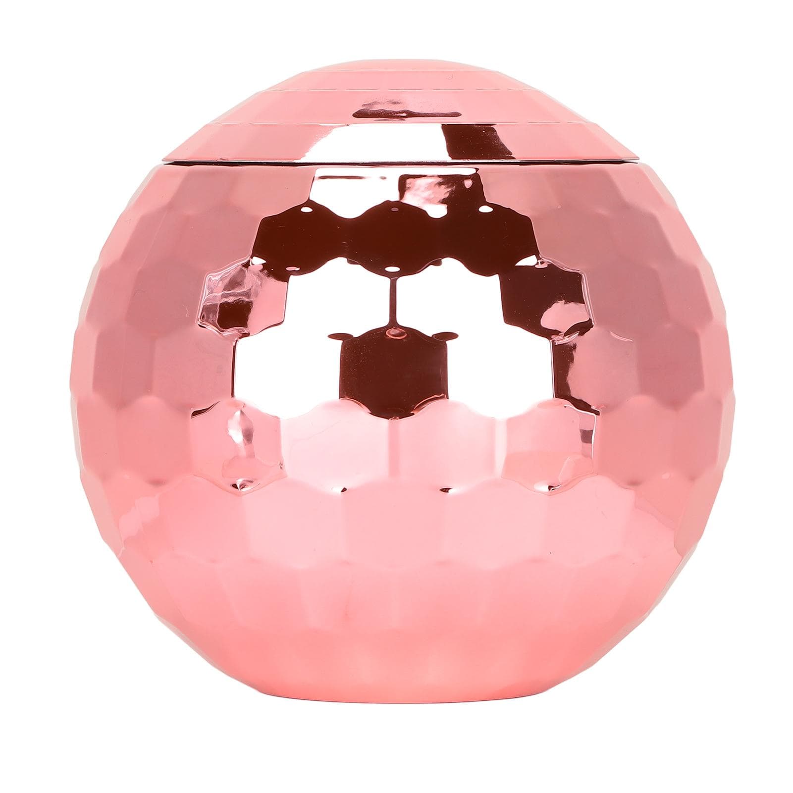 Flash Ball Cocktail Cup Large Capacity 600ML Colorful Ball Cup for Theme Parties TravellingGold L(for 6.5-9kg) rose gold
