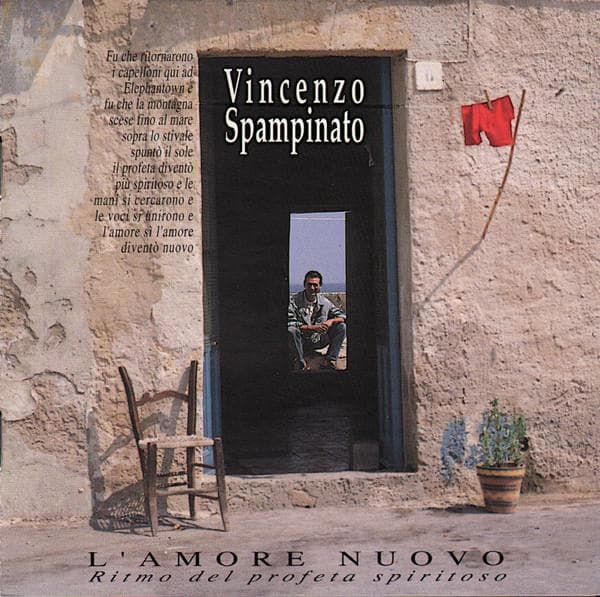 CD VINCENZO SPAMPINATO - L'Amore Nuovo - Ritmo Del Profeta S 74321122672 DDD 1992 Italy Pop Used
