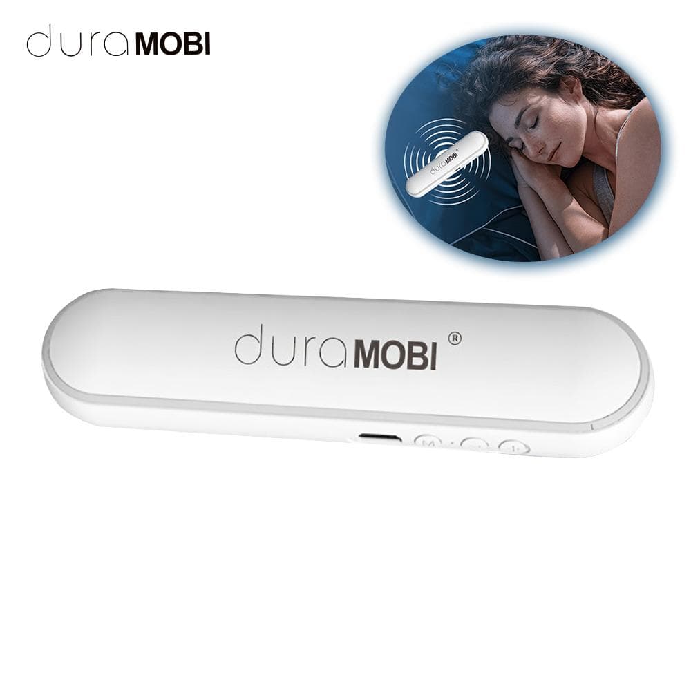 dura MOBI Pillow Speaker Sleeping Bone Conduction BT5.0 Timer T-Flash Card Fast Charging Portable white