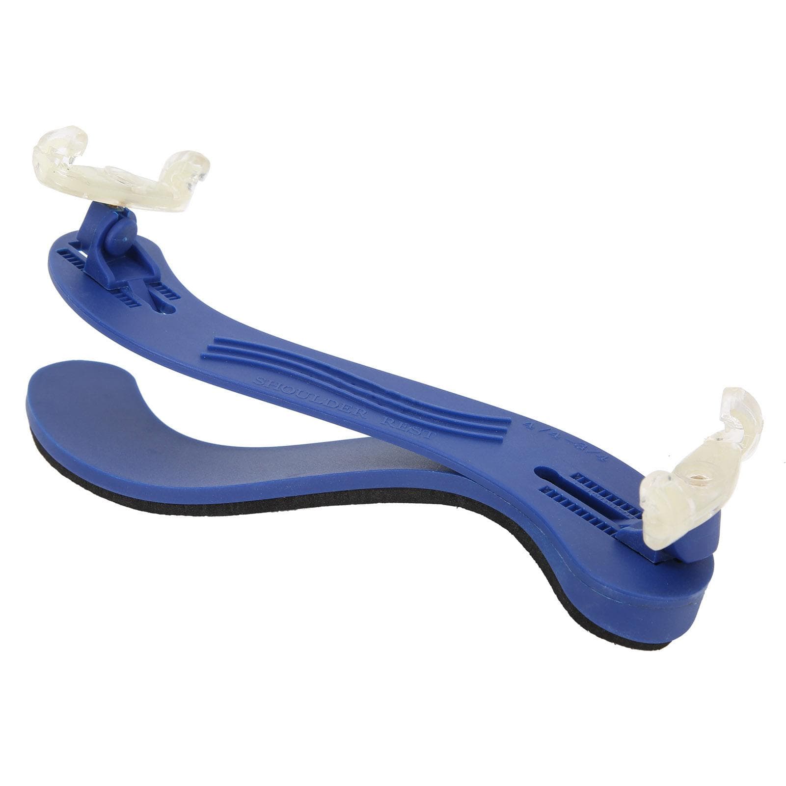 Violin Shoulder Rest Adjustable Elastic Non Slip Pad with Foam Musical Instrument Accessories(Sky blue