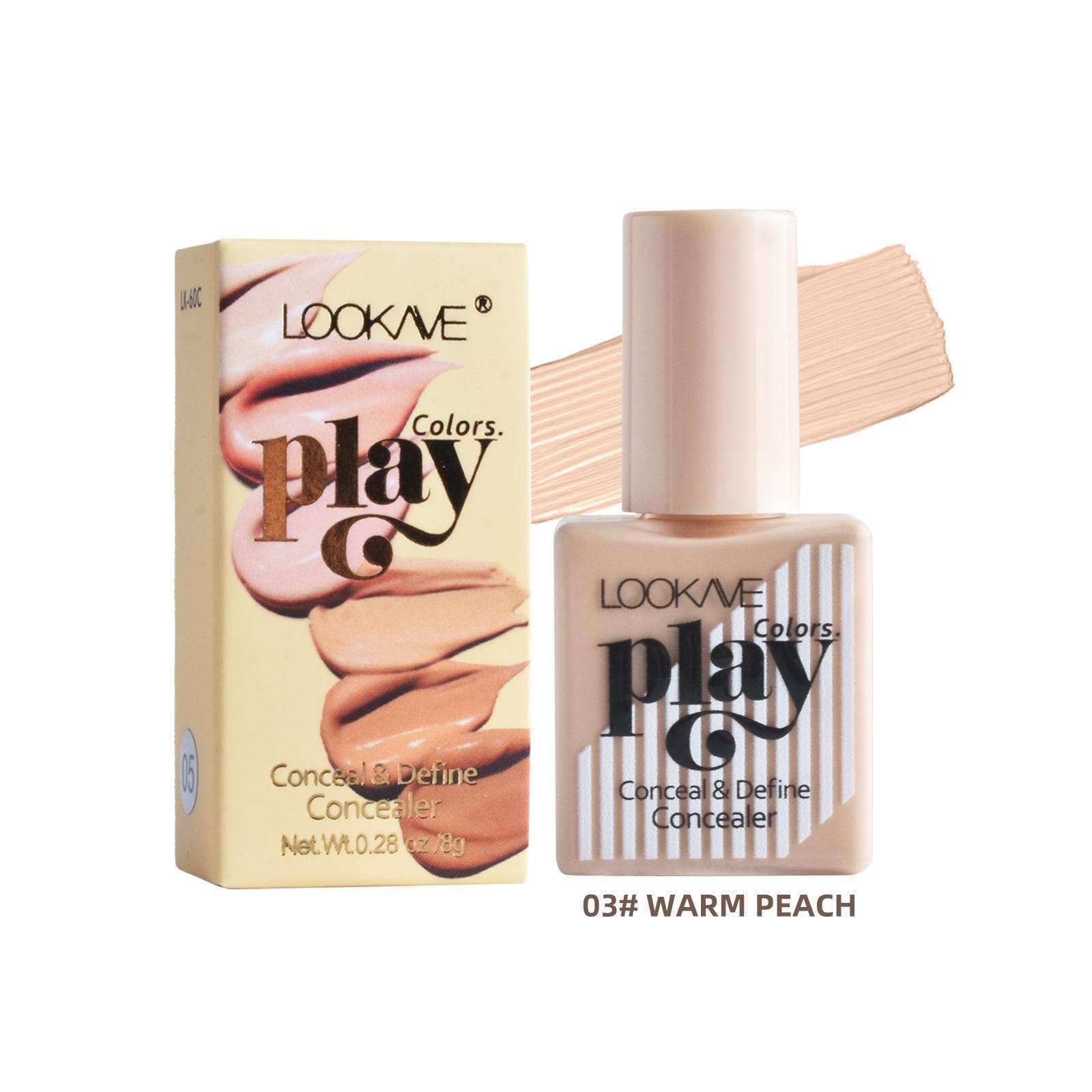 Small Square Bottle Concealer Is Light and Long-lasting