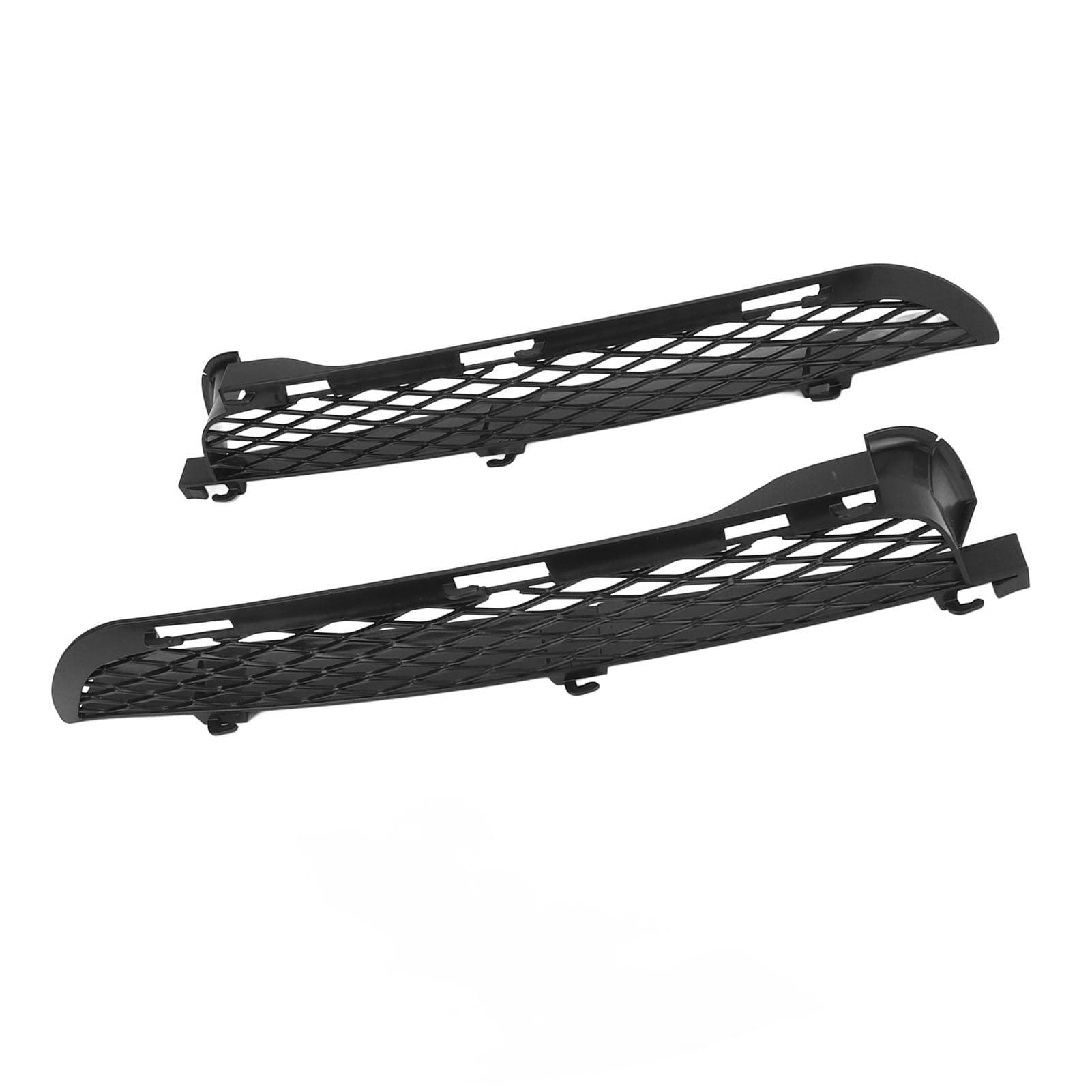 1 Pair Front Bumper Mesh Grille 51117116397 Grille Trim for X5 E53 Facelift 2003 to 2007