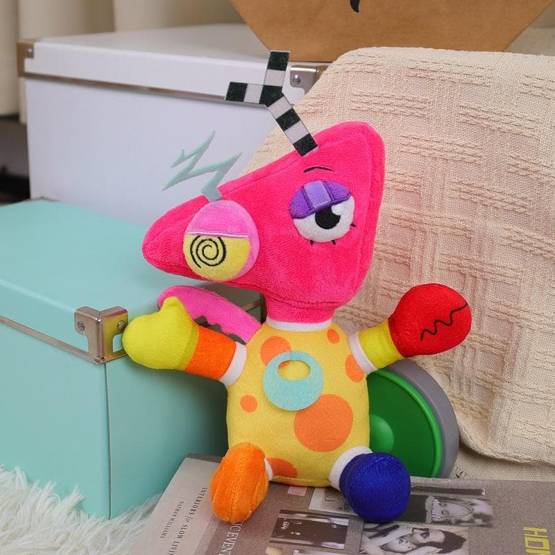 The AMAZING DIGITAL CIRCUS Circus Animation Surrounding Clown Plush Toys 25cm