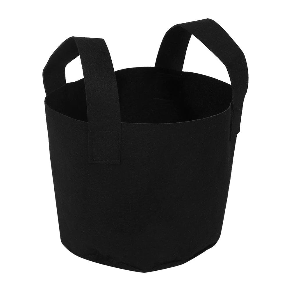 Black Plants Growing Bag Vegetable Flower Aeration Planting Pot Container (7 Gallon 30 x 35cm)