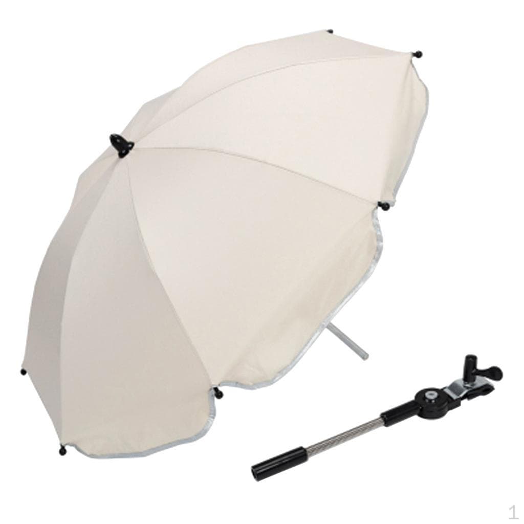 Children Pram Pushchair Umbrella white