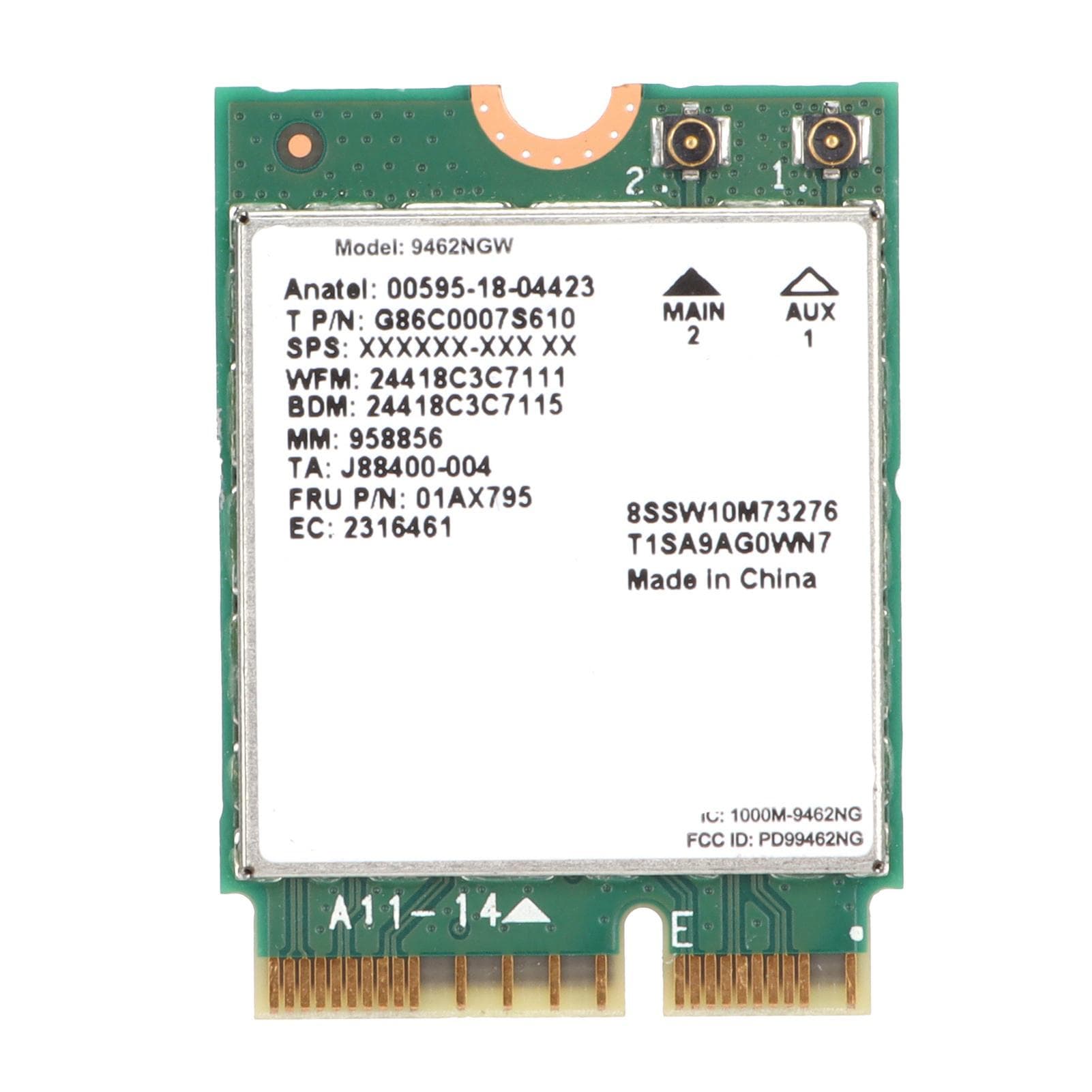 WiFi Card 2.45G DualBand M.2NGFF Interface High Speed Wireless NetCard for LinuxGoogle Chrome