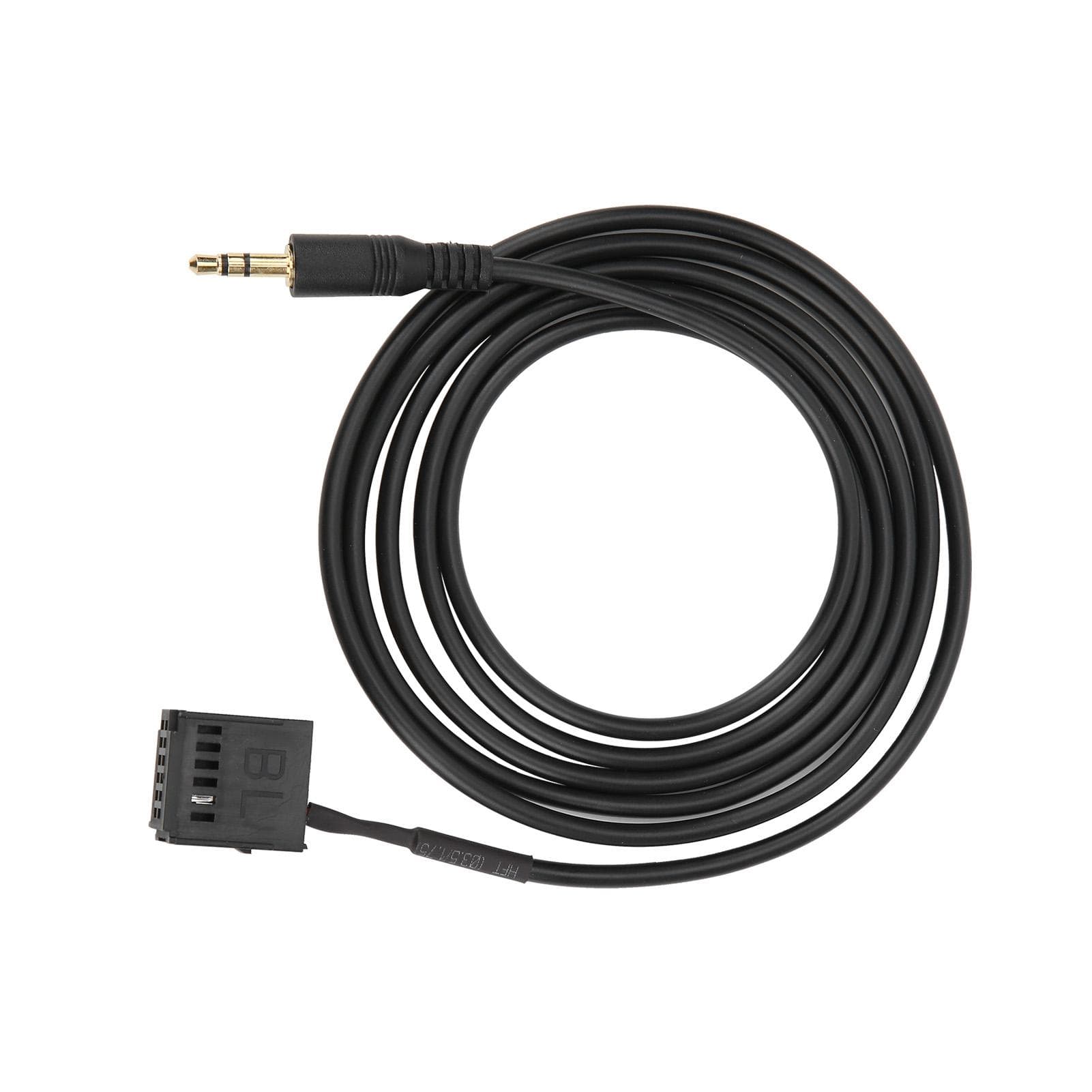 Car AUX Cable Audio Adapter Replacement for Ford FocusMondeo CMax Fusion 6000CD 3.5mm Jack