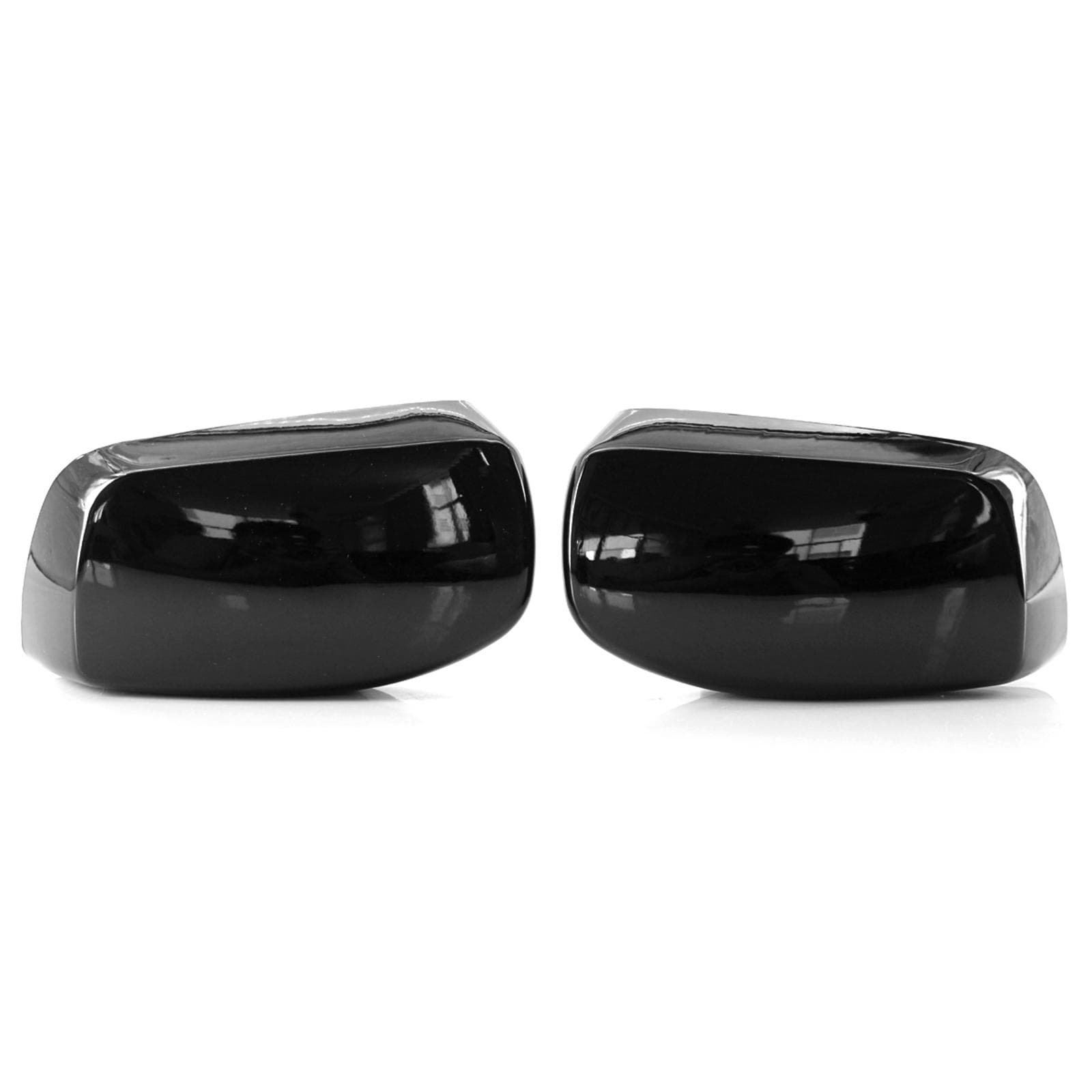 2pcs Side Mirror Cover Rearview Mirror Housing Replacement for BMW E60 5 Series Model 2004-2007 OEM