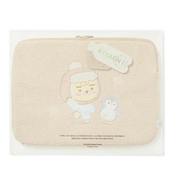 Kakao Friends Snow Village Bubble Laptop Pouch 13 inches one