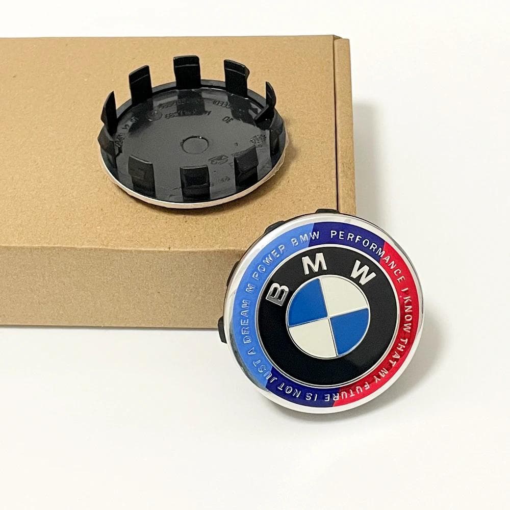1PCS BMW Wheel Center Caps 68mm 56mm Blue white hubcap for BMW E46 E90 E30 F10 F30 X5 X3 E39 F25 E60 E91 E87 M Car Accessories